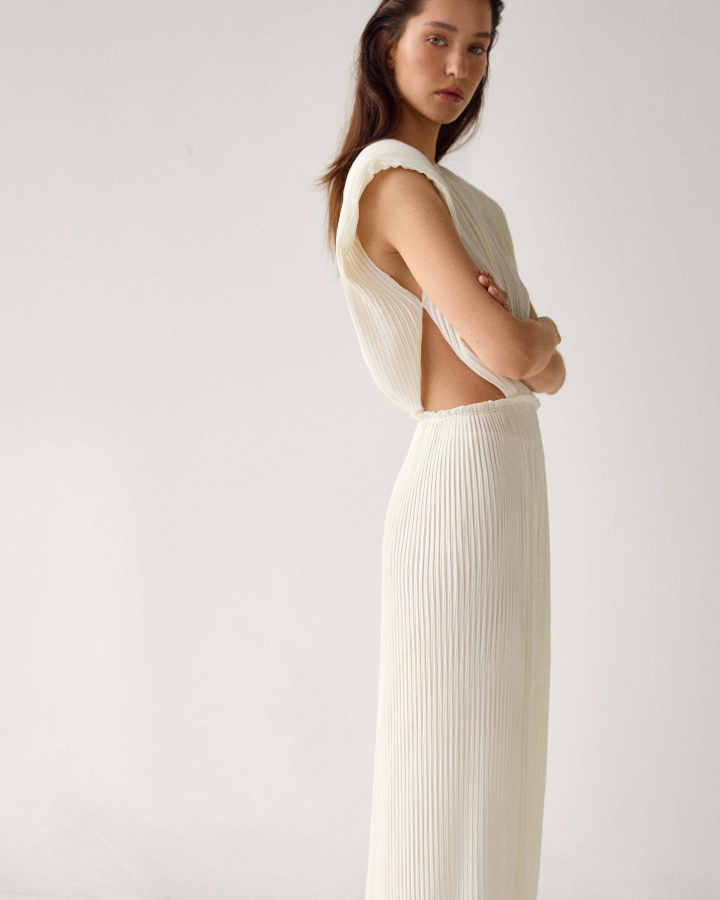 Greek Chiffon Dress