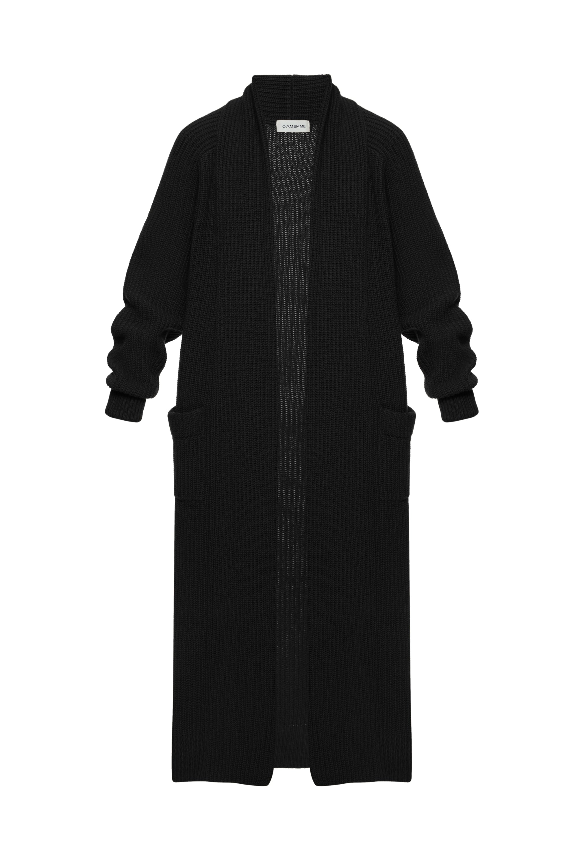 LONG WOOL CARDIGAN