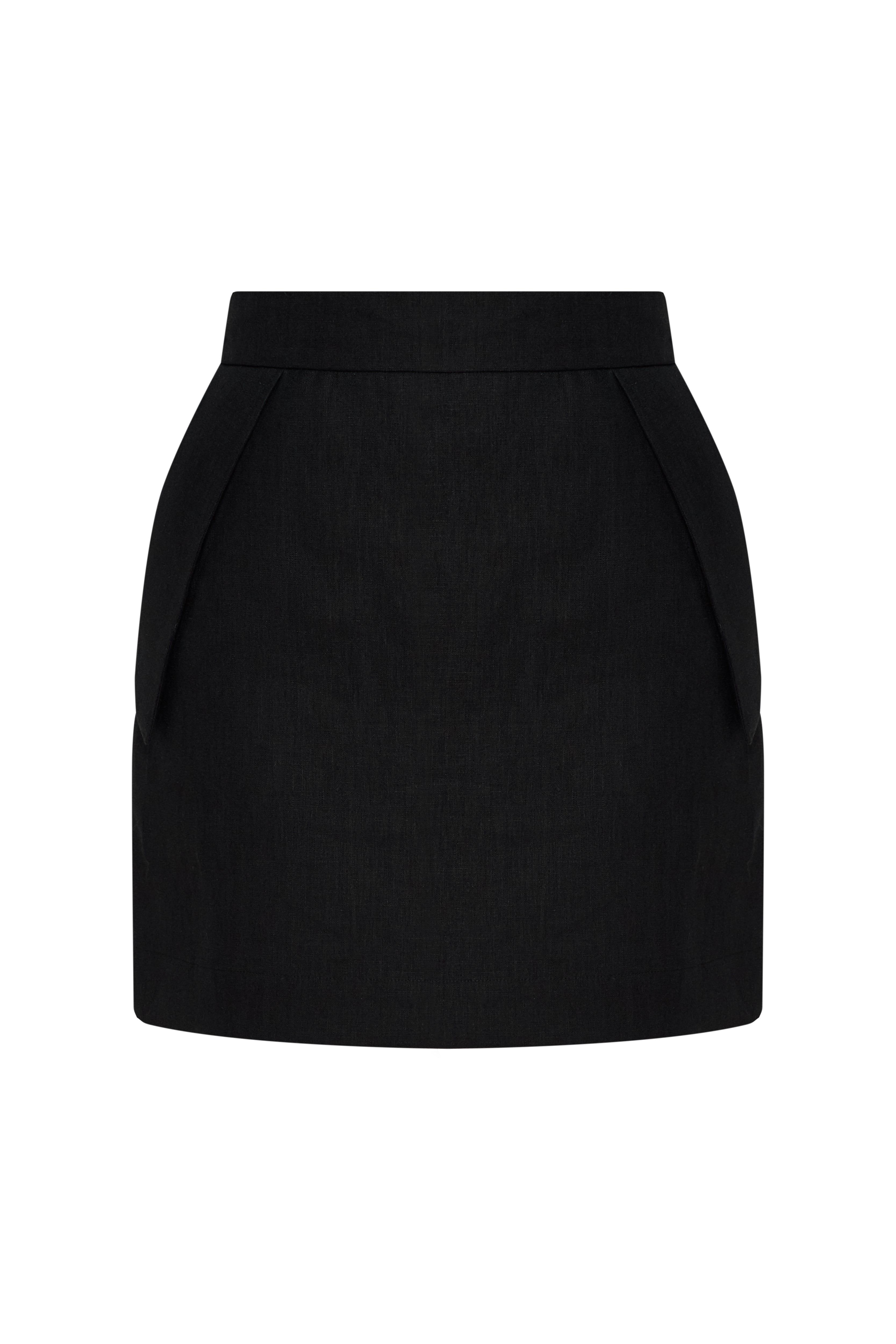 TYRA BLACK MINI SKIRT