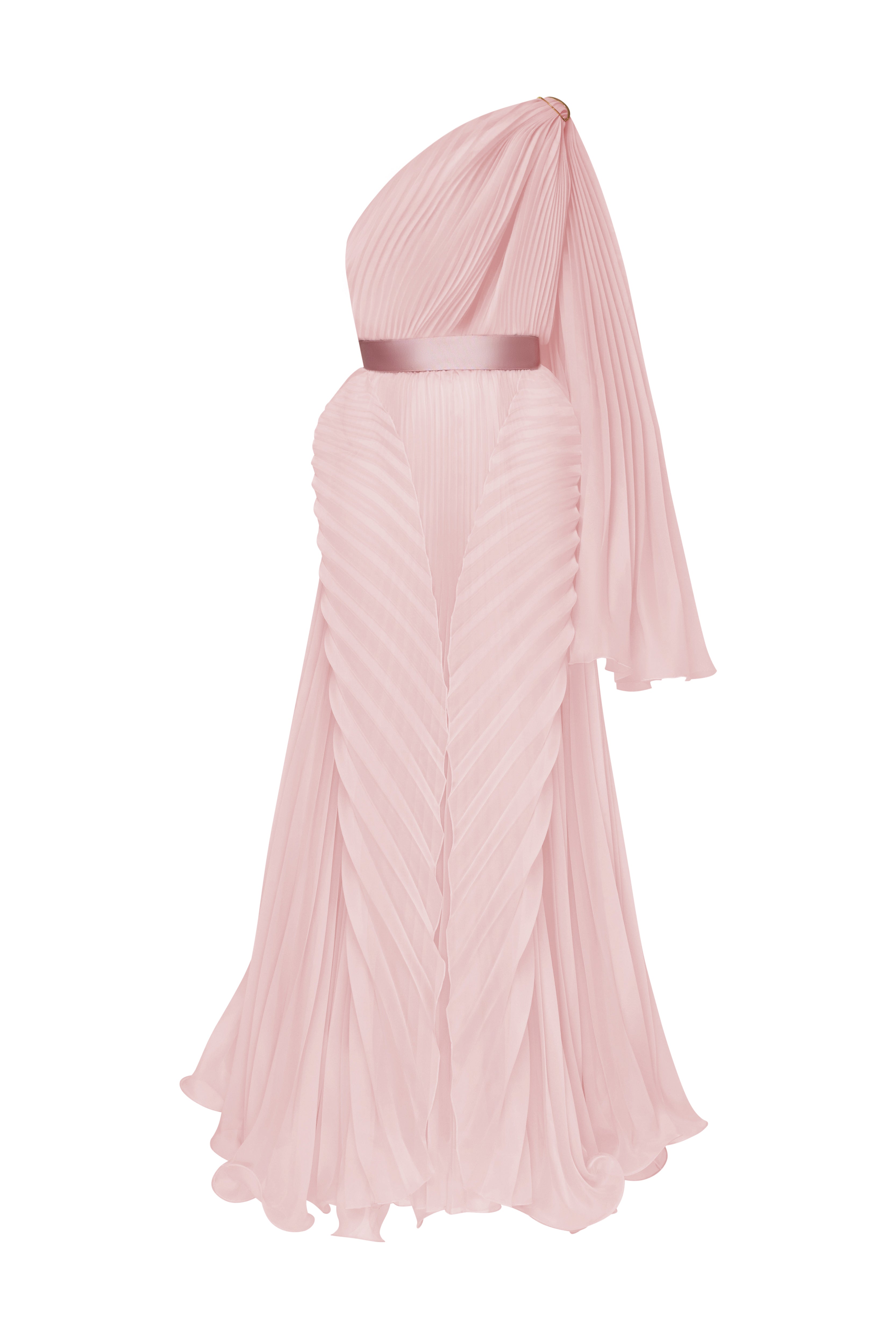 LOTUS DUSTY ROSE DRESS