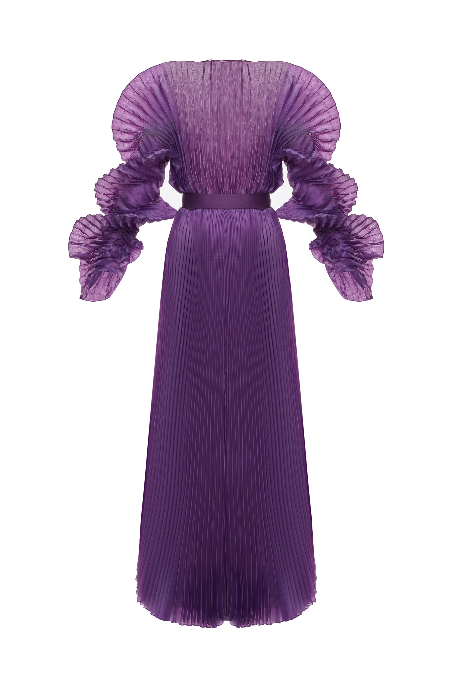 emi pleat dress ALISHA PLEATED VIOLET DRESS