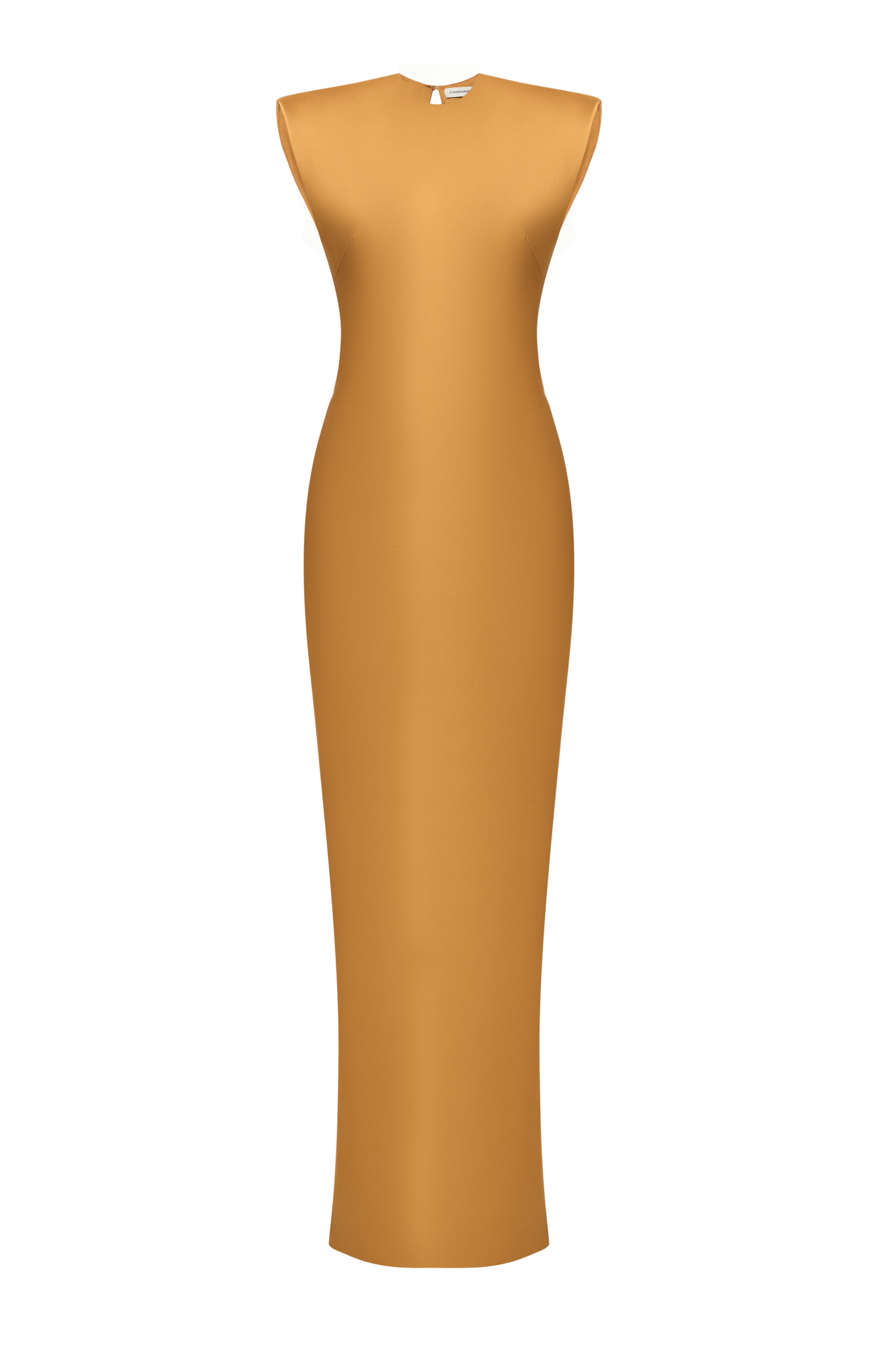 CLEMENCE GOLD DRESS