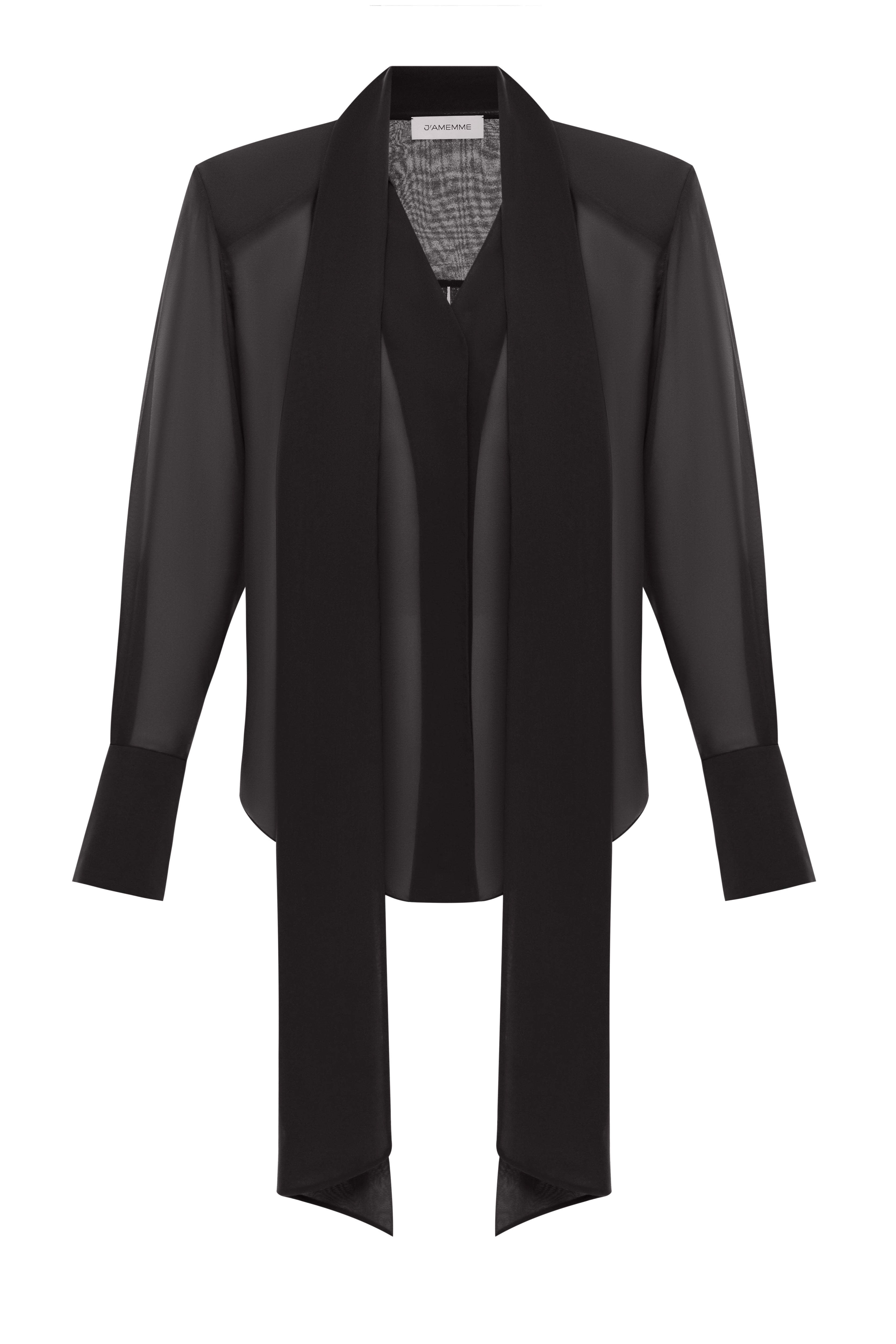SCARF CHIFFON BLOUSE
