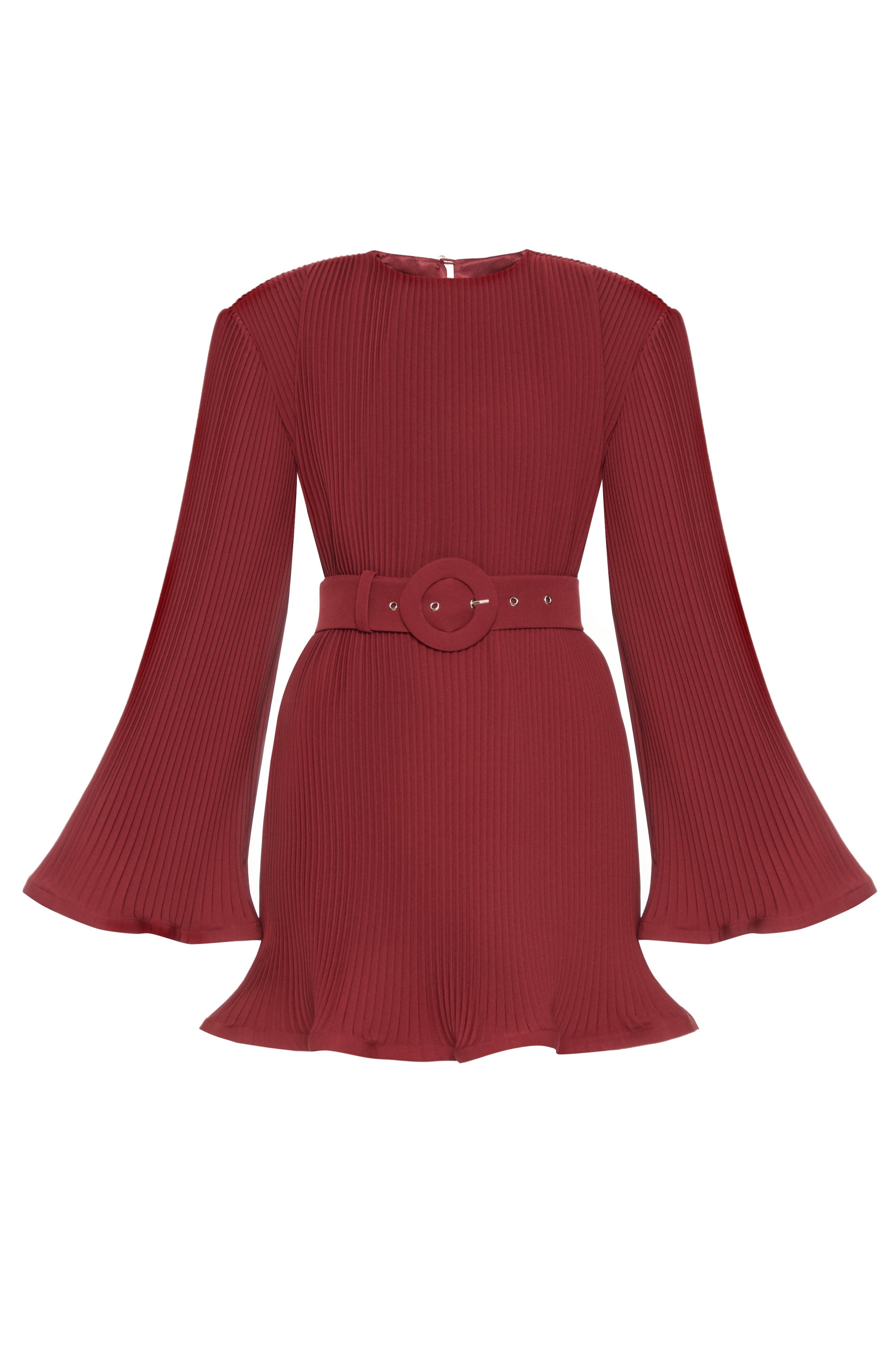 SIA BURGUNDY DRESS