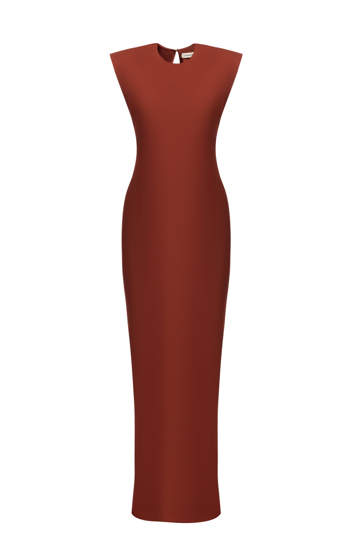 CLEMENCE TERRACOTTA DRESS