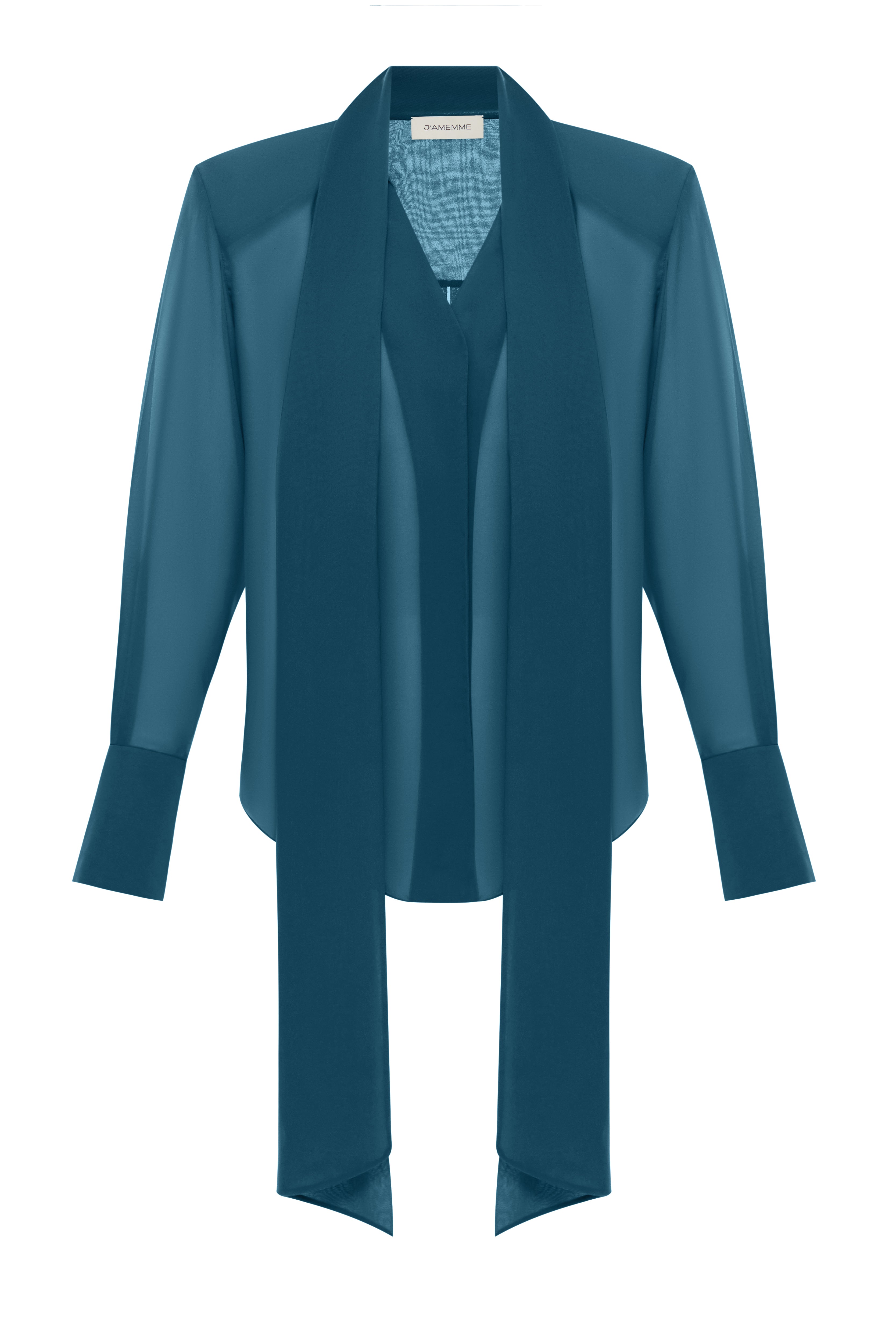 SCARF CHIFFON BLOUSE