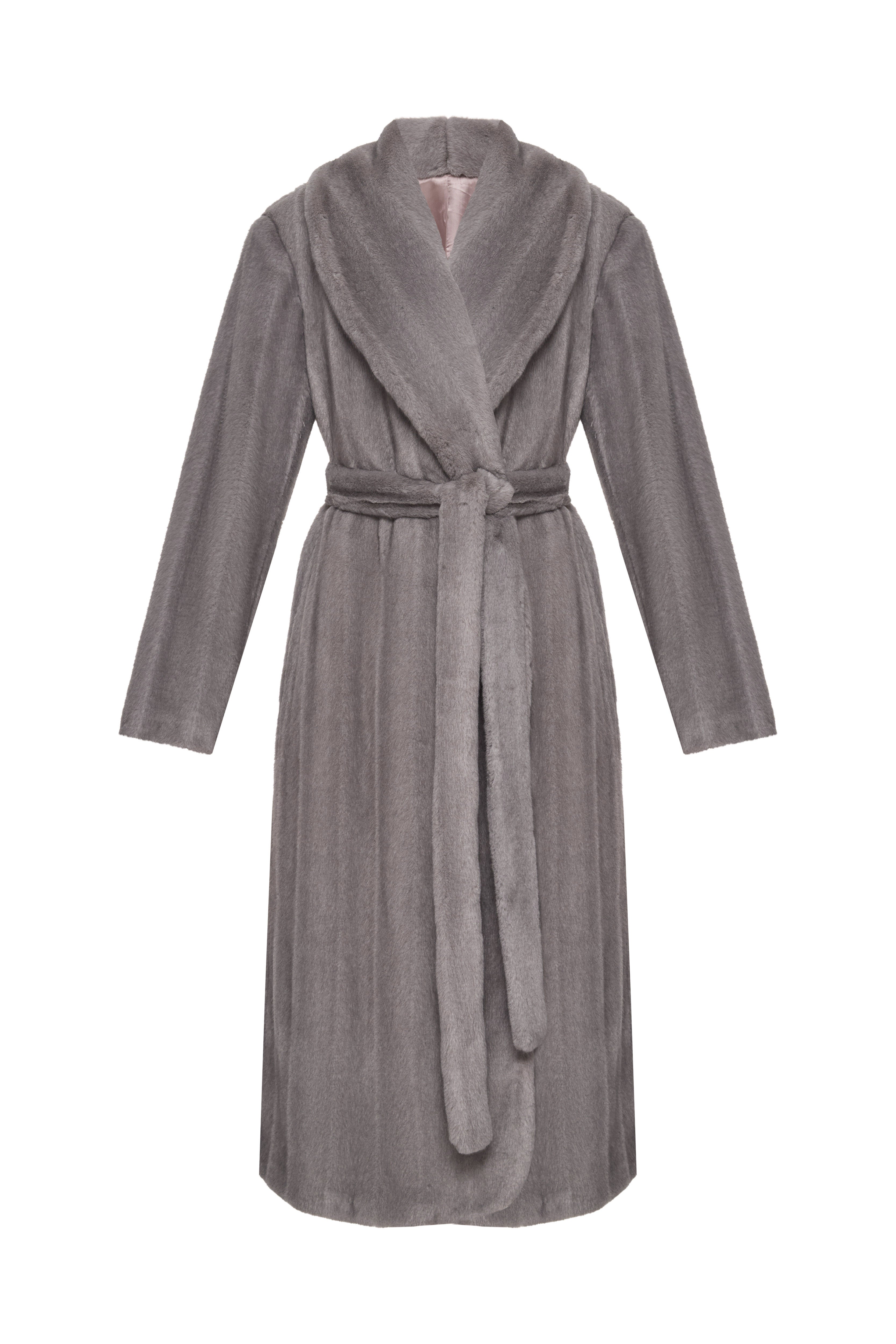 FAUX FUR LONG COAT
