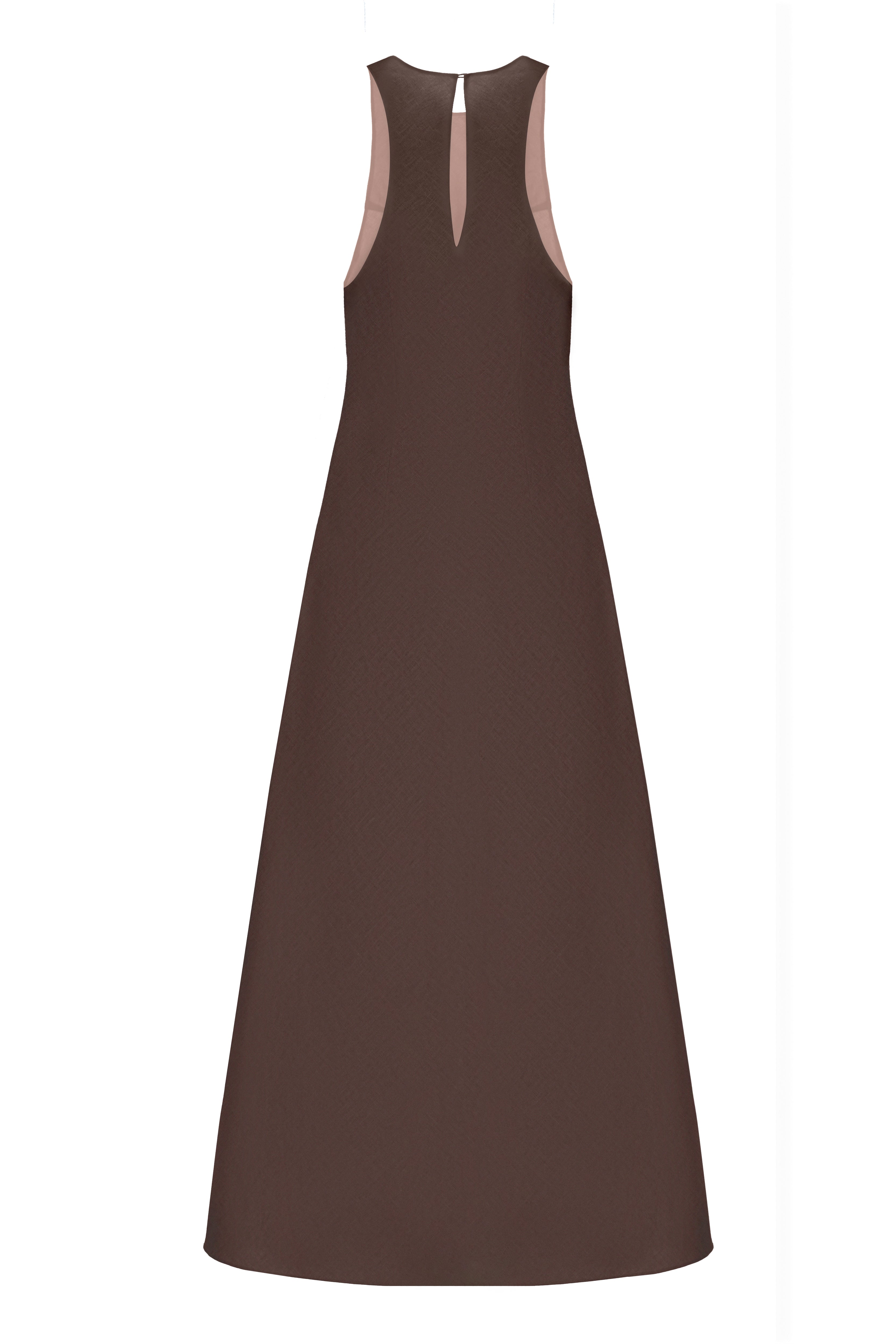 JASMINE BROWN DRESS