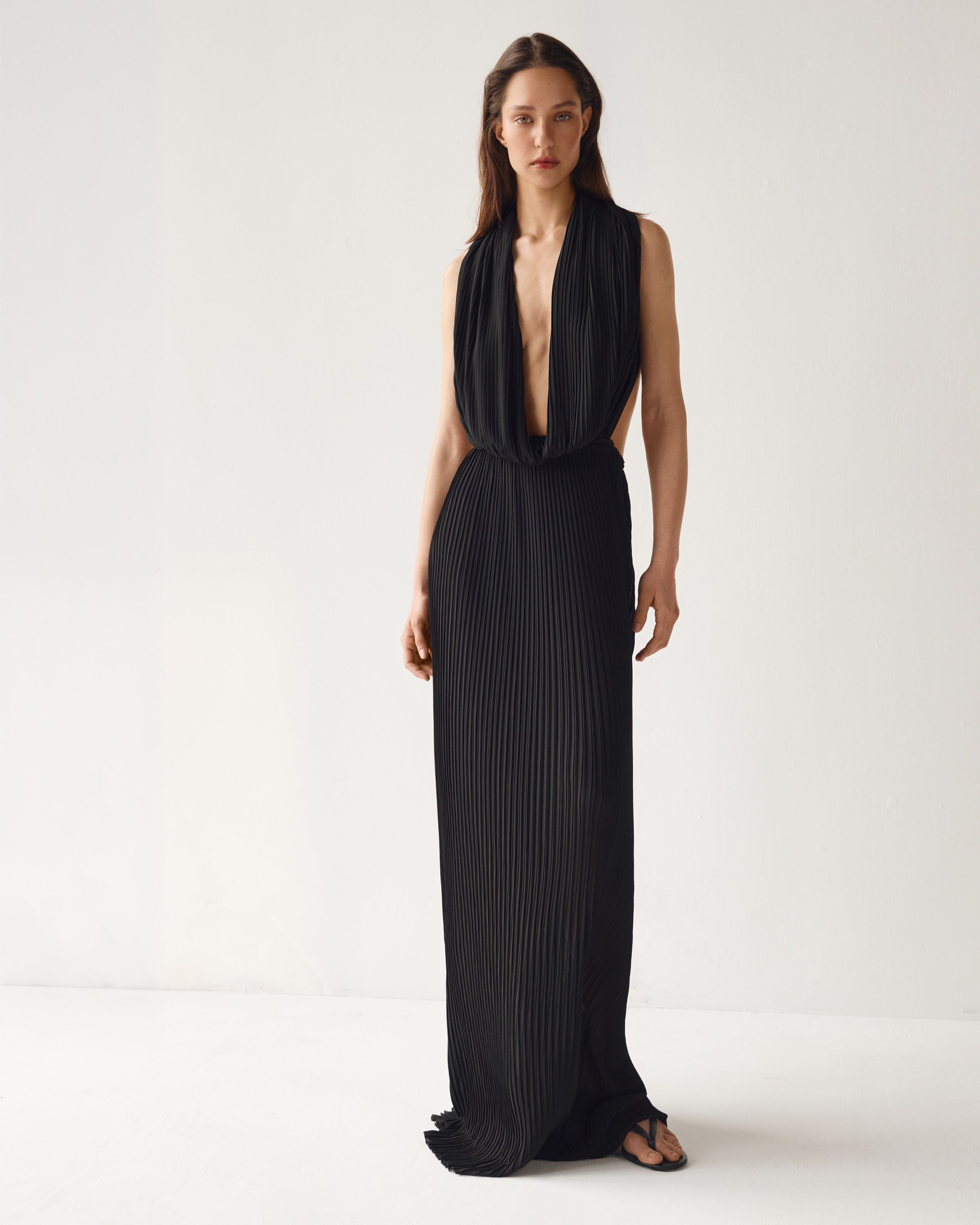 LIONA CHIFFON DRESS