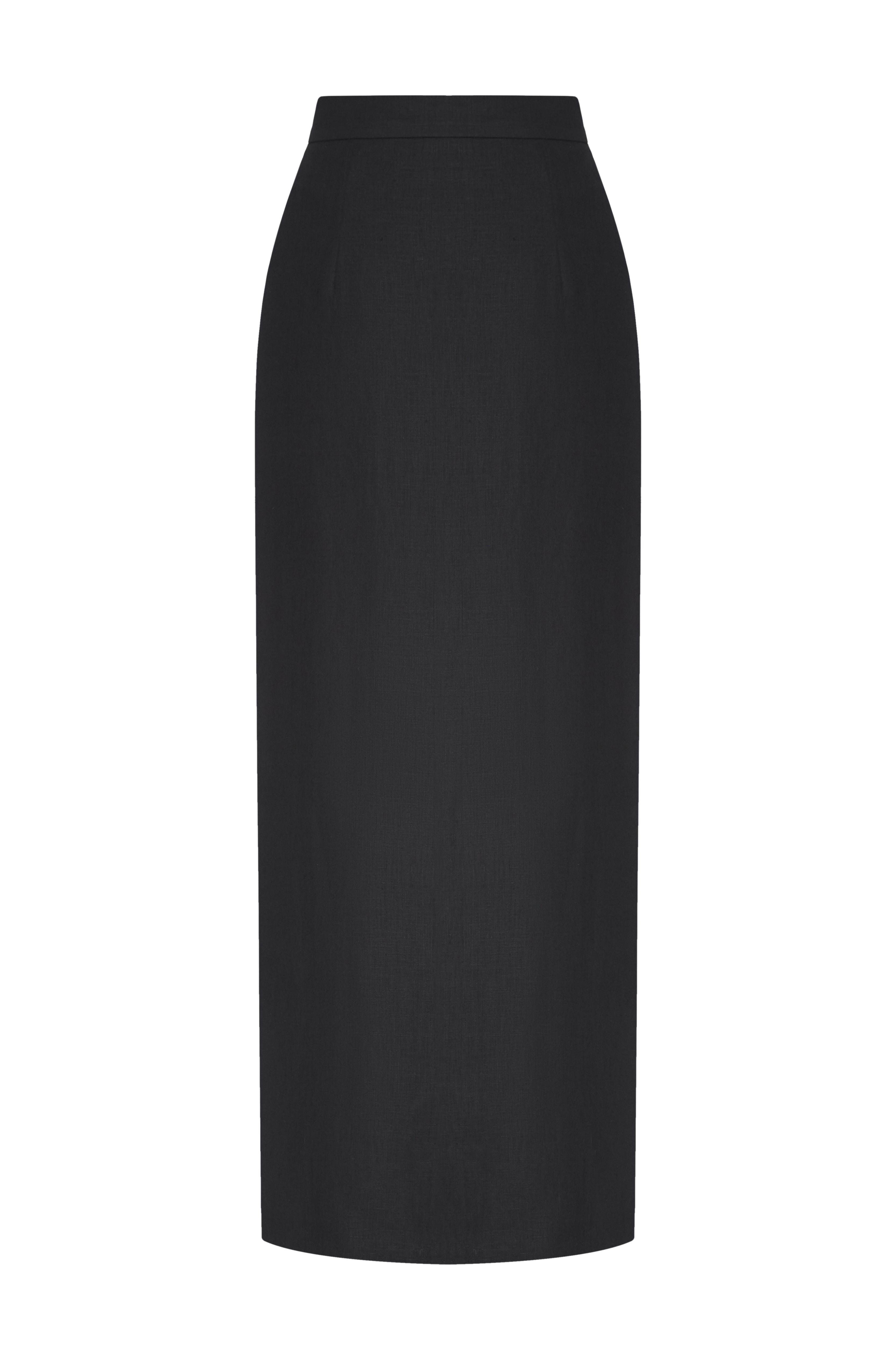 ABIGAIL BLACK MIDI SKIRT