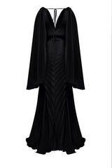NYMPH BLACK DRESS