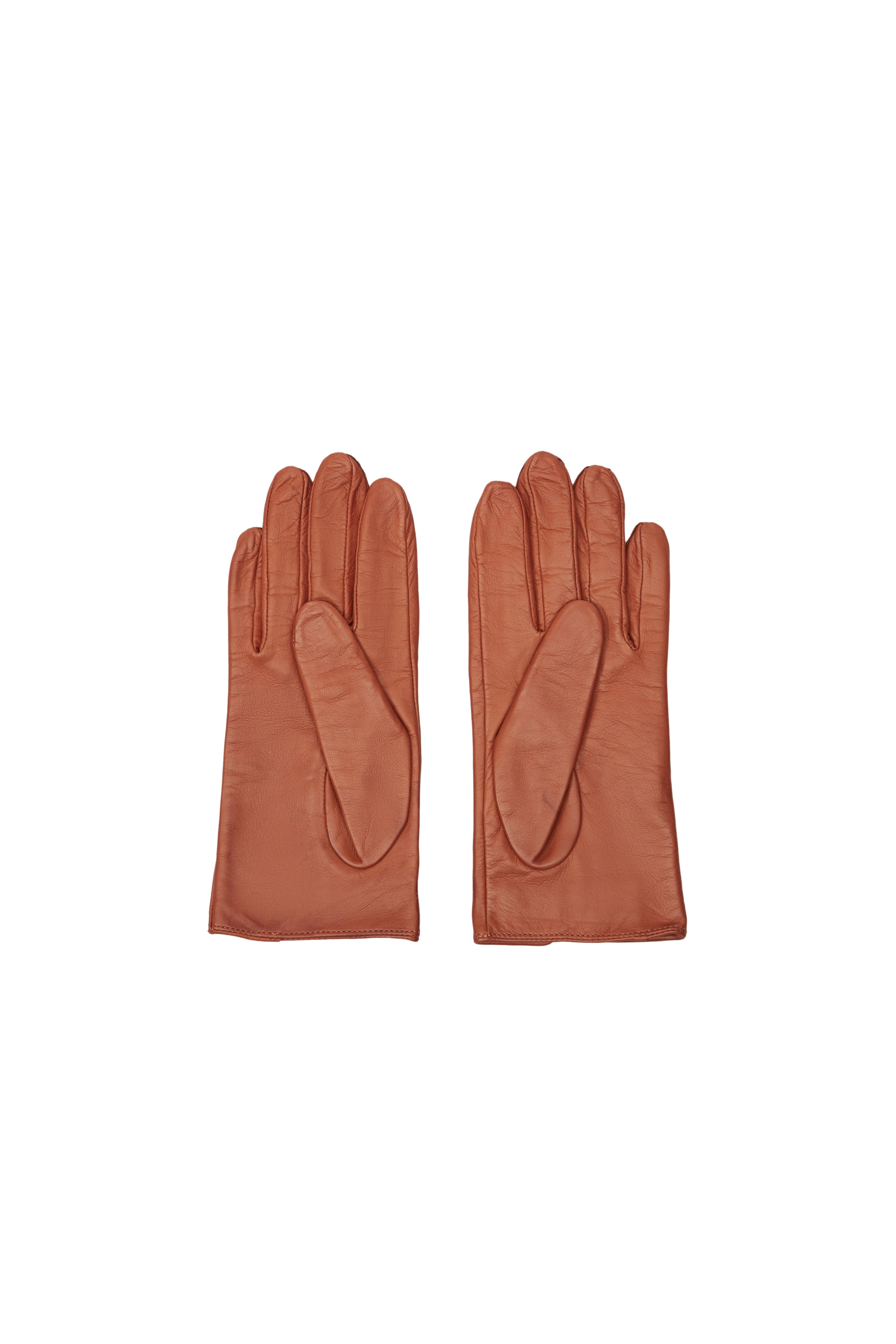 BROWN LEATHER GLOVES