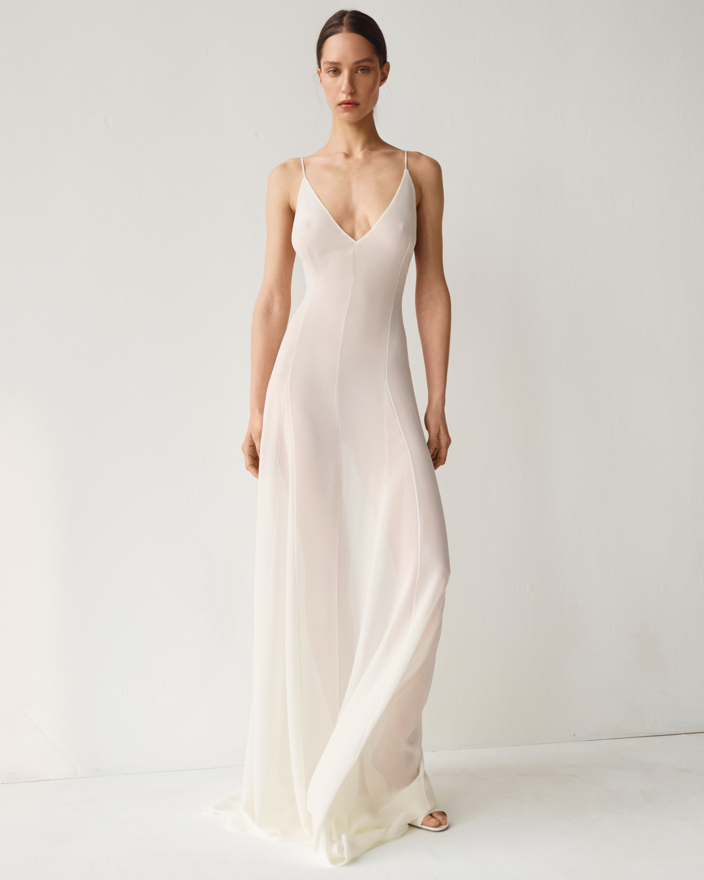 Tea Chiffon Dress