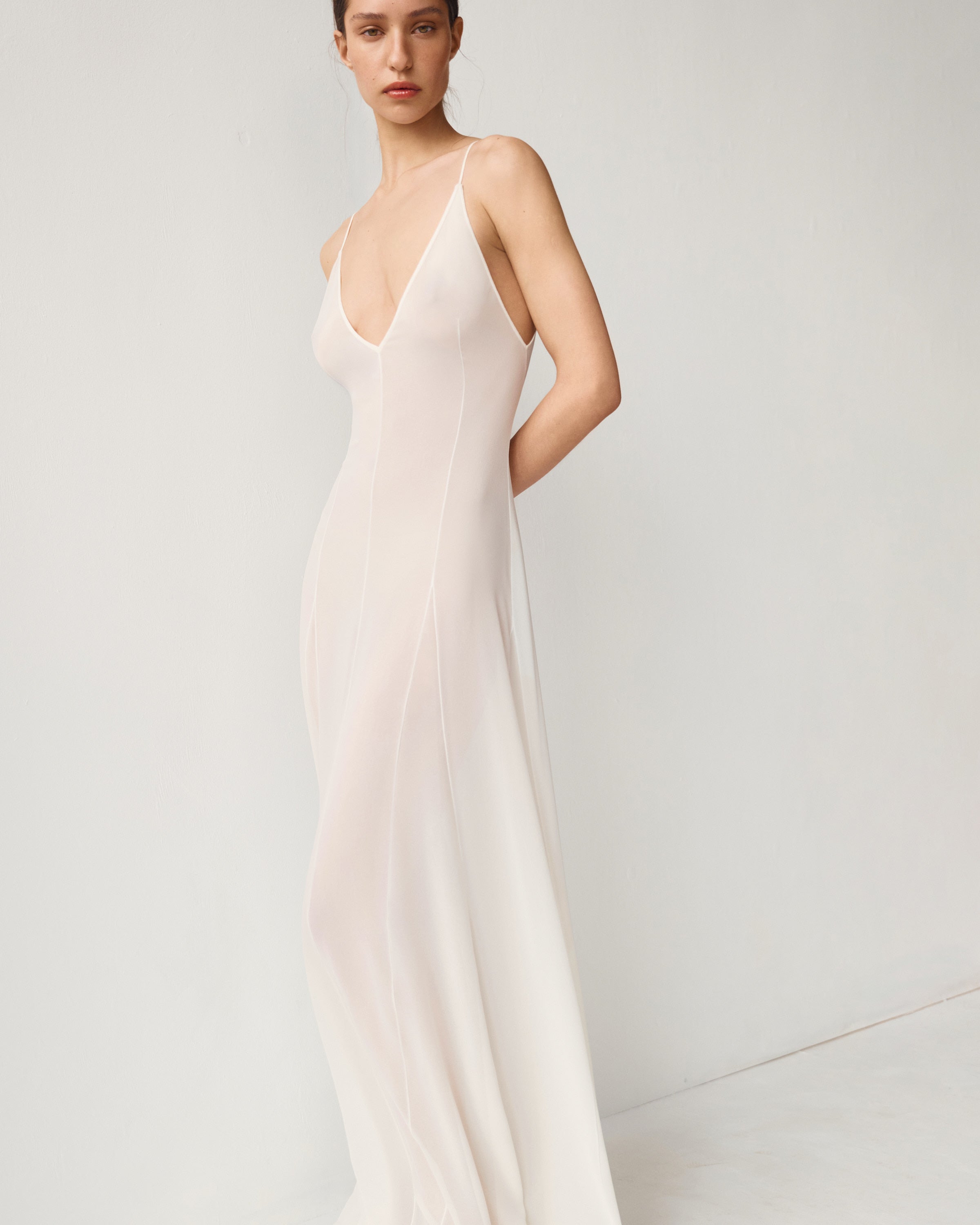 Tea Chiffon Dress