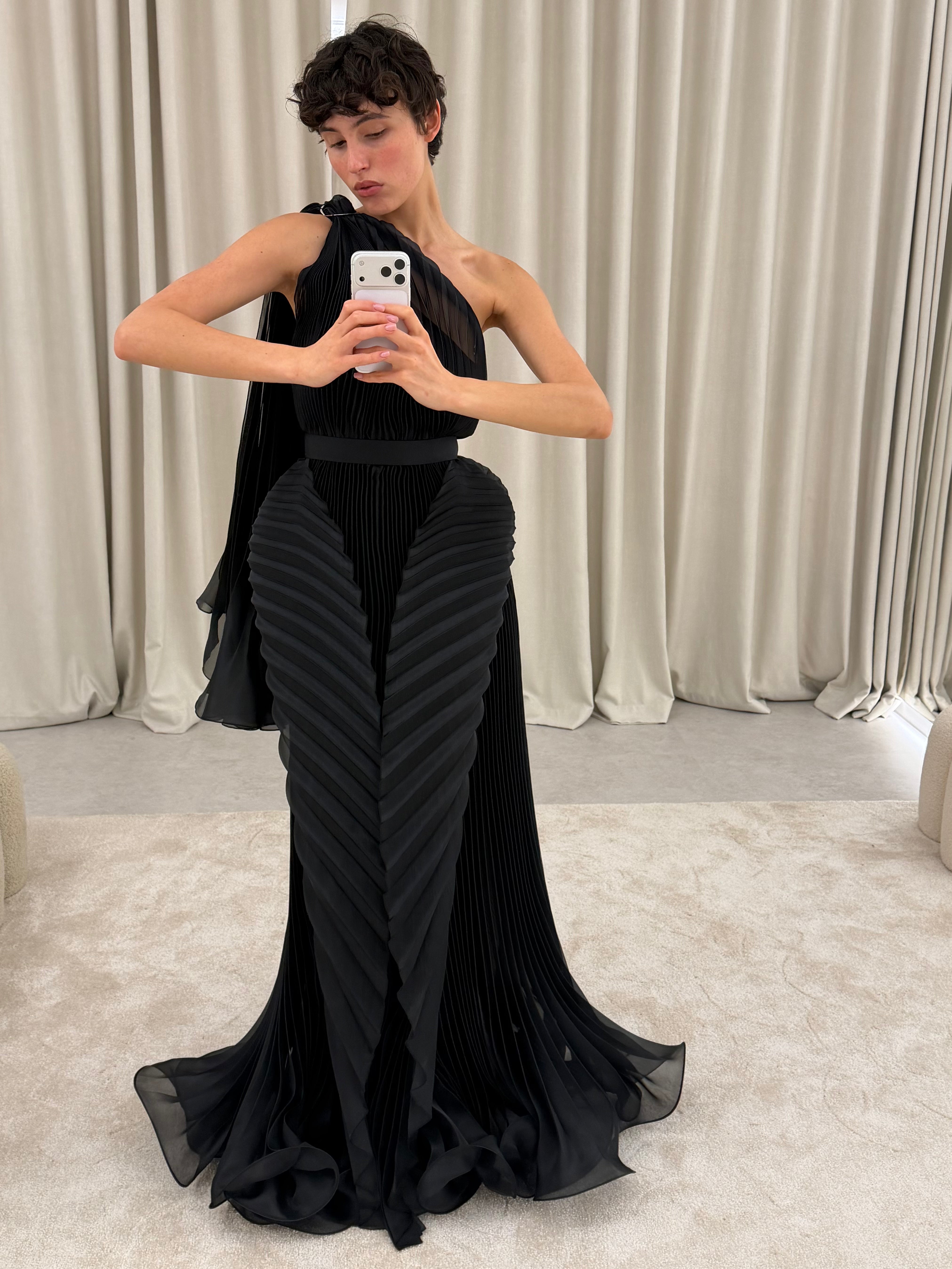 LOTUS BLACK DRESS