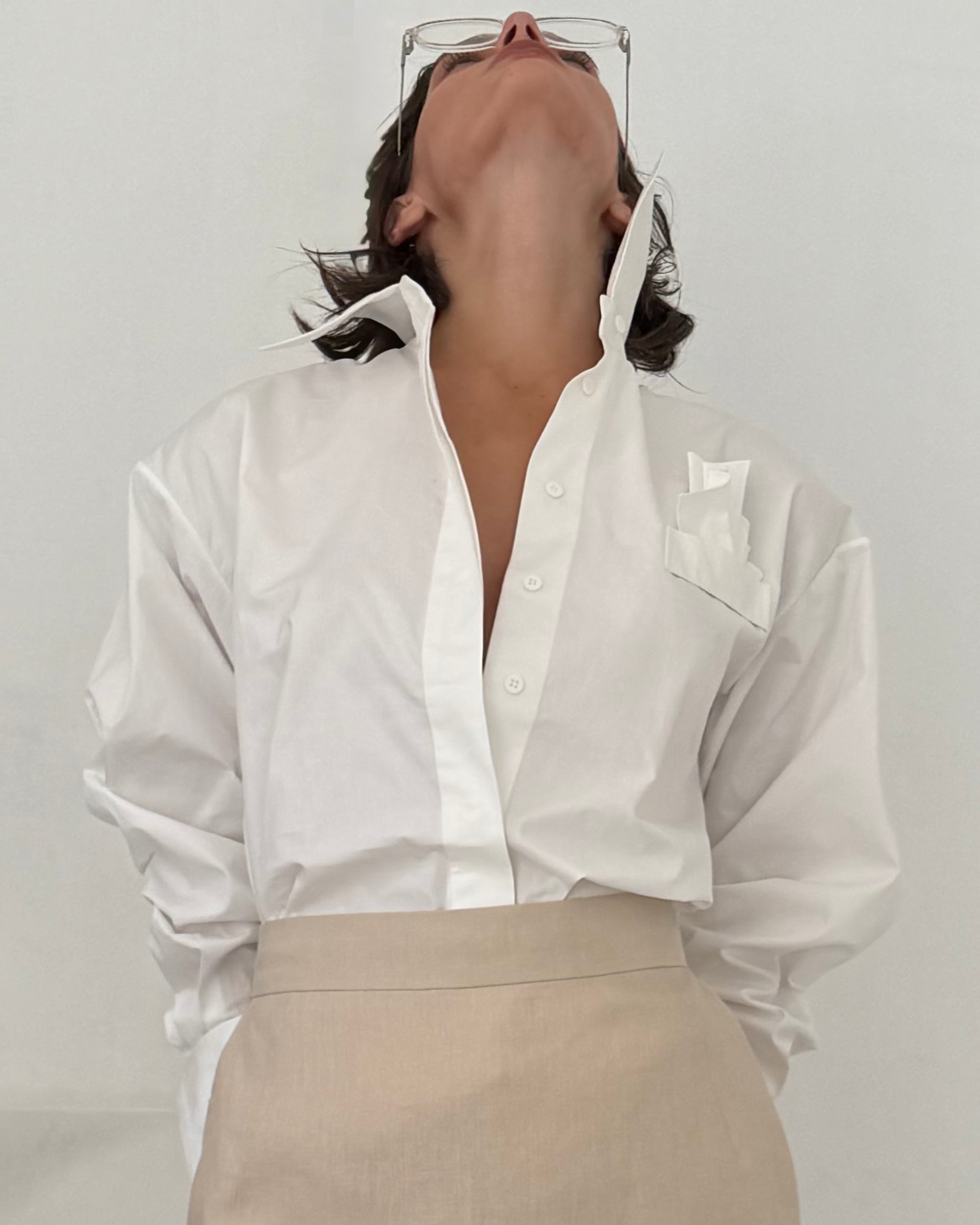 GABRIELLE WHITE SHIRT