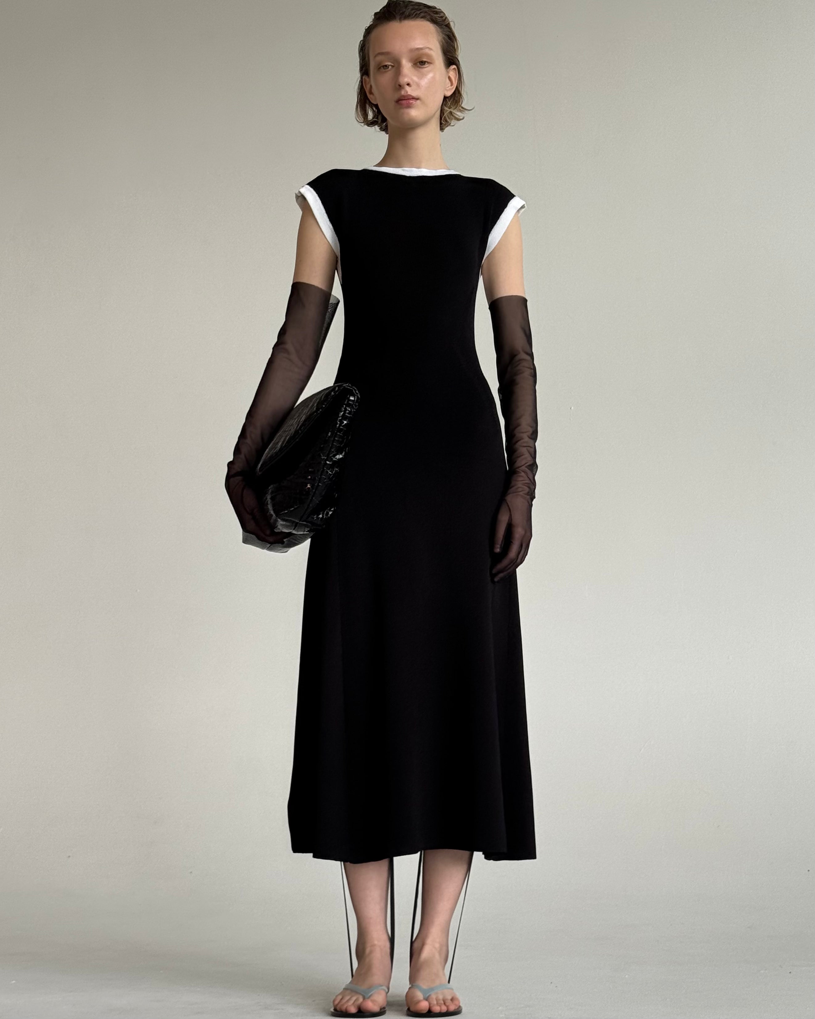 MONICA BLACK DRESS