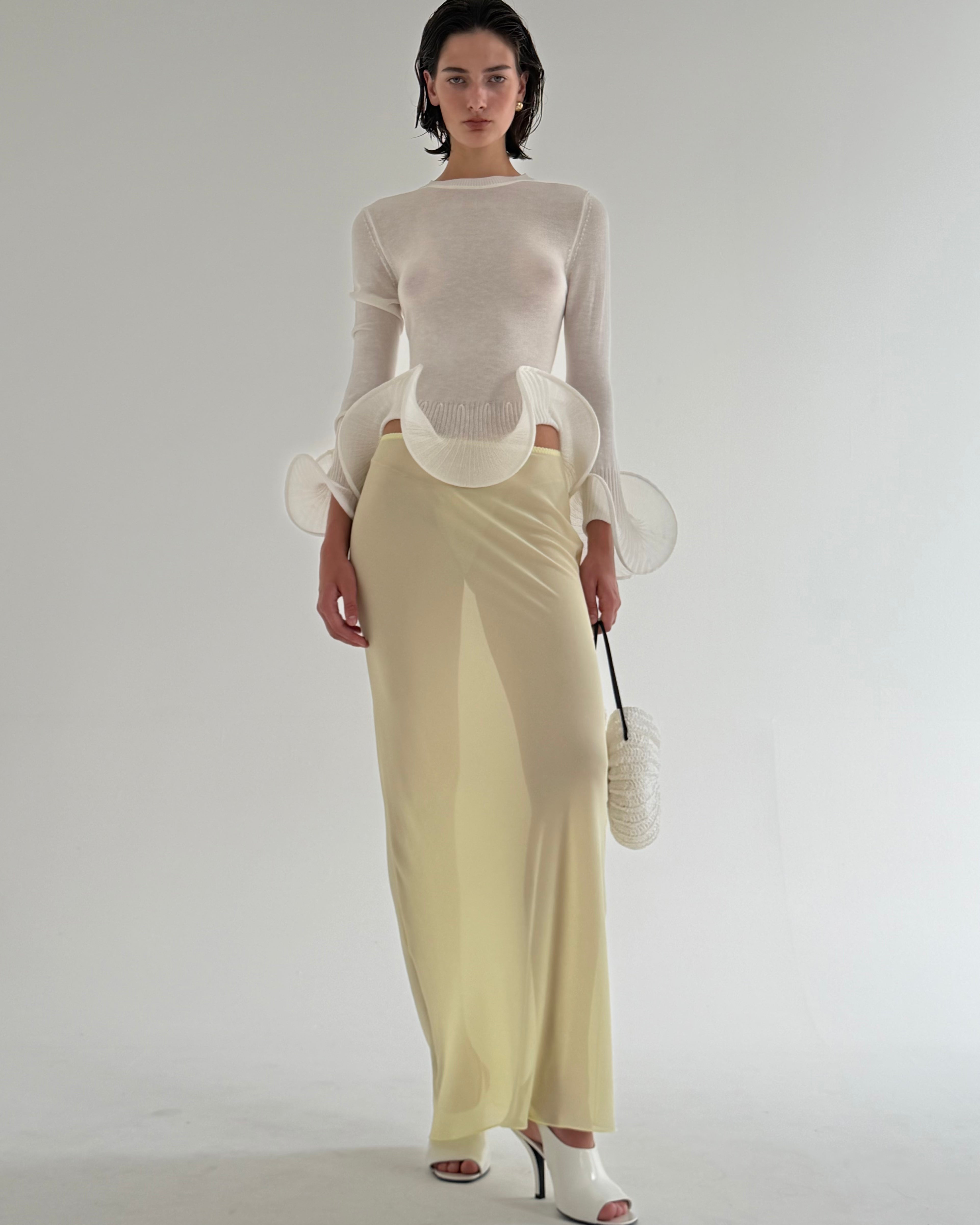 PATRIZZIA CHIFFON SKIRT