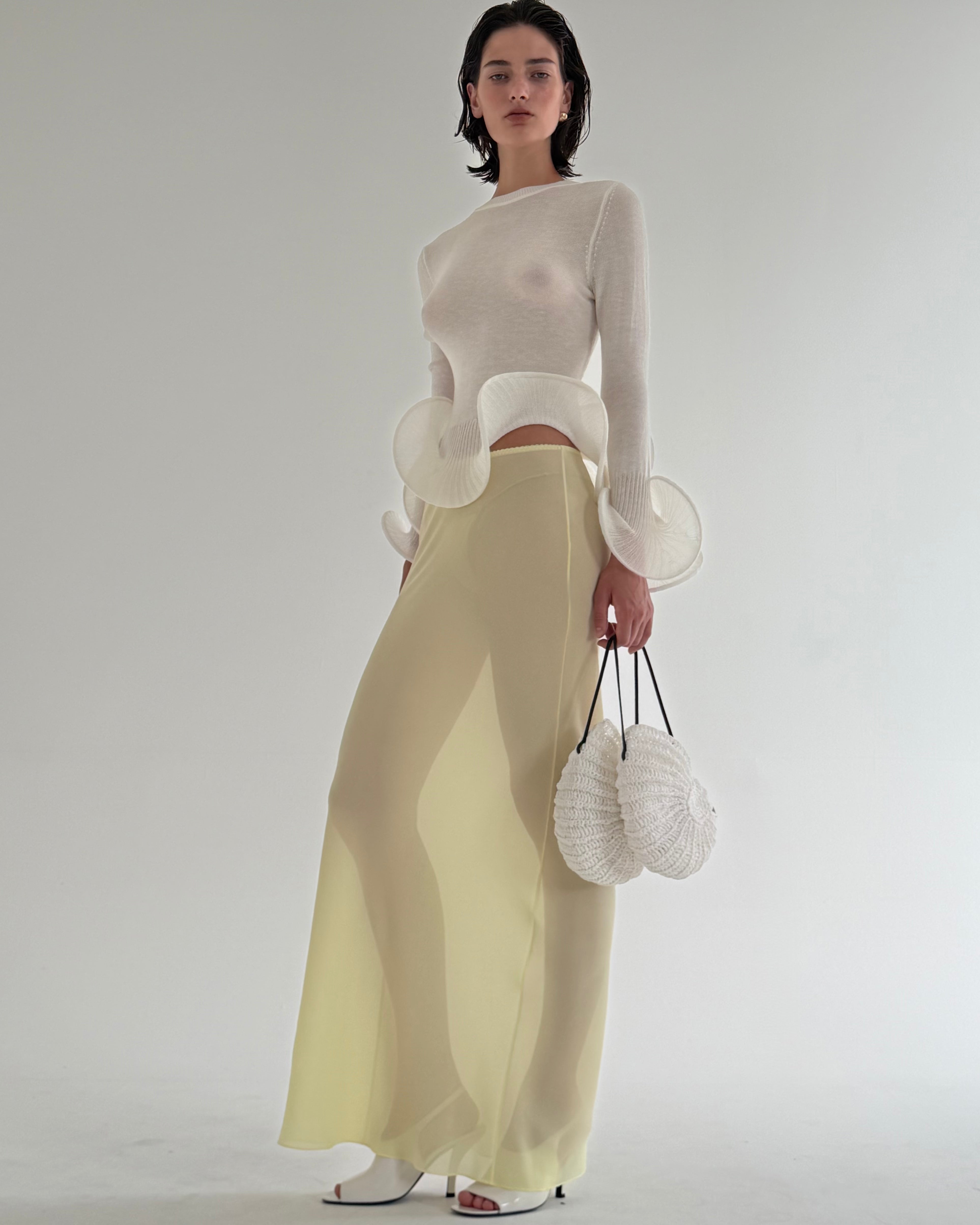 PATRIZZIA CHIFFON SKIRT