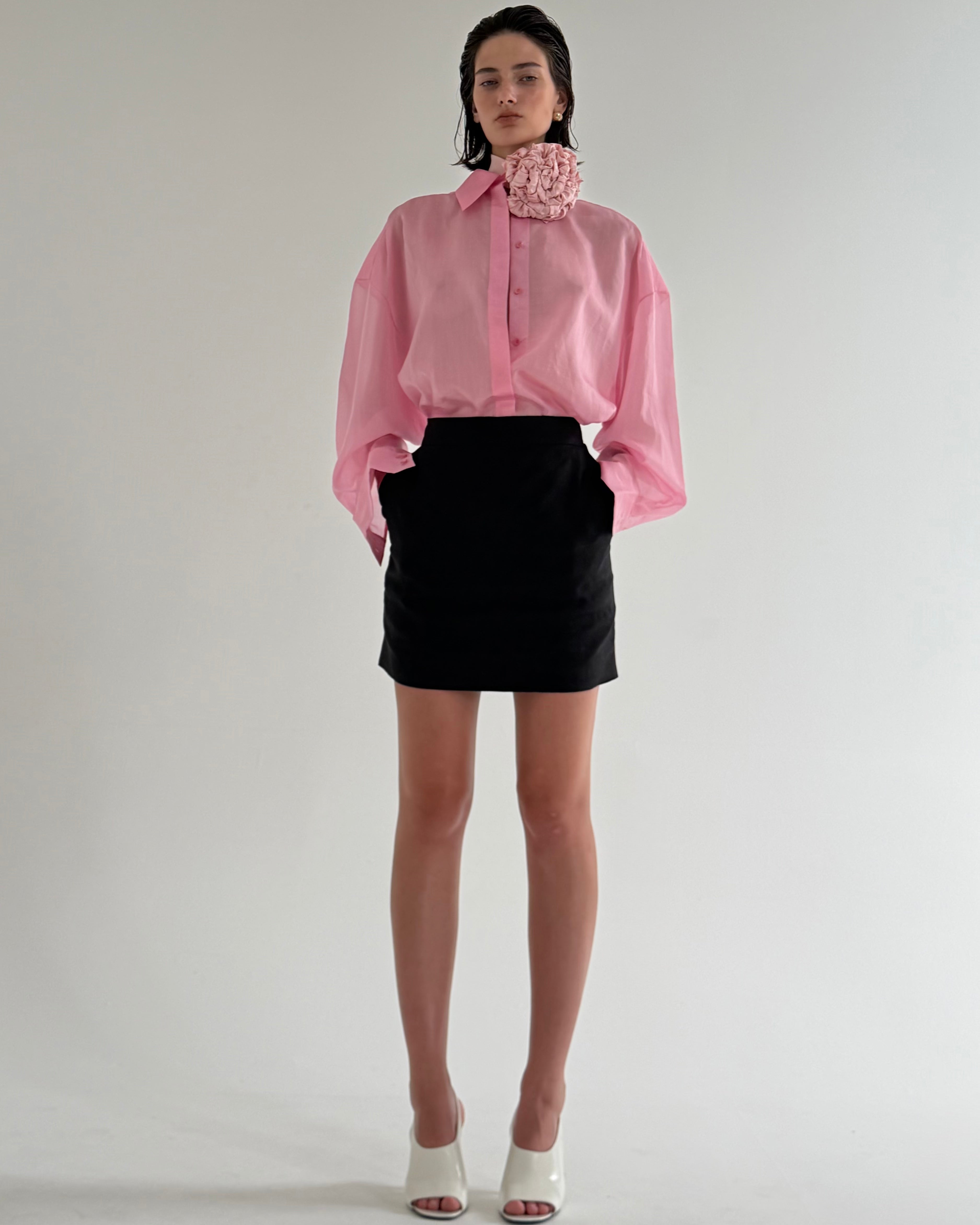 MUSLIN PINK BLOUSE