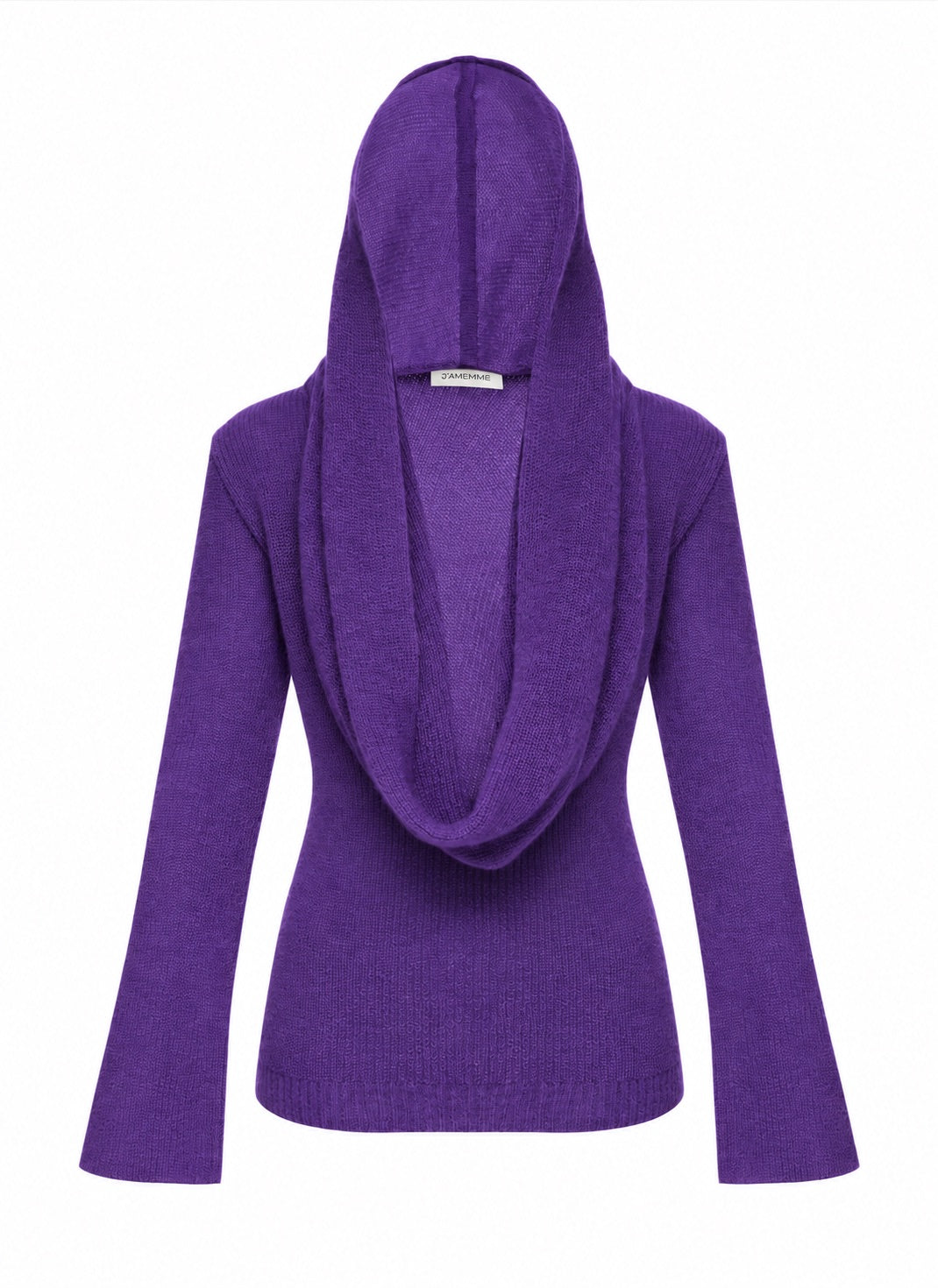 Hooded Knit Jumper