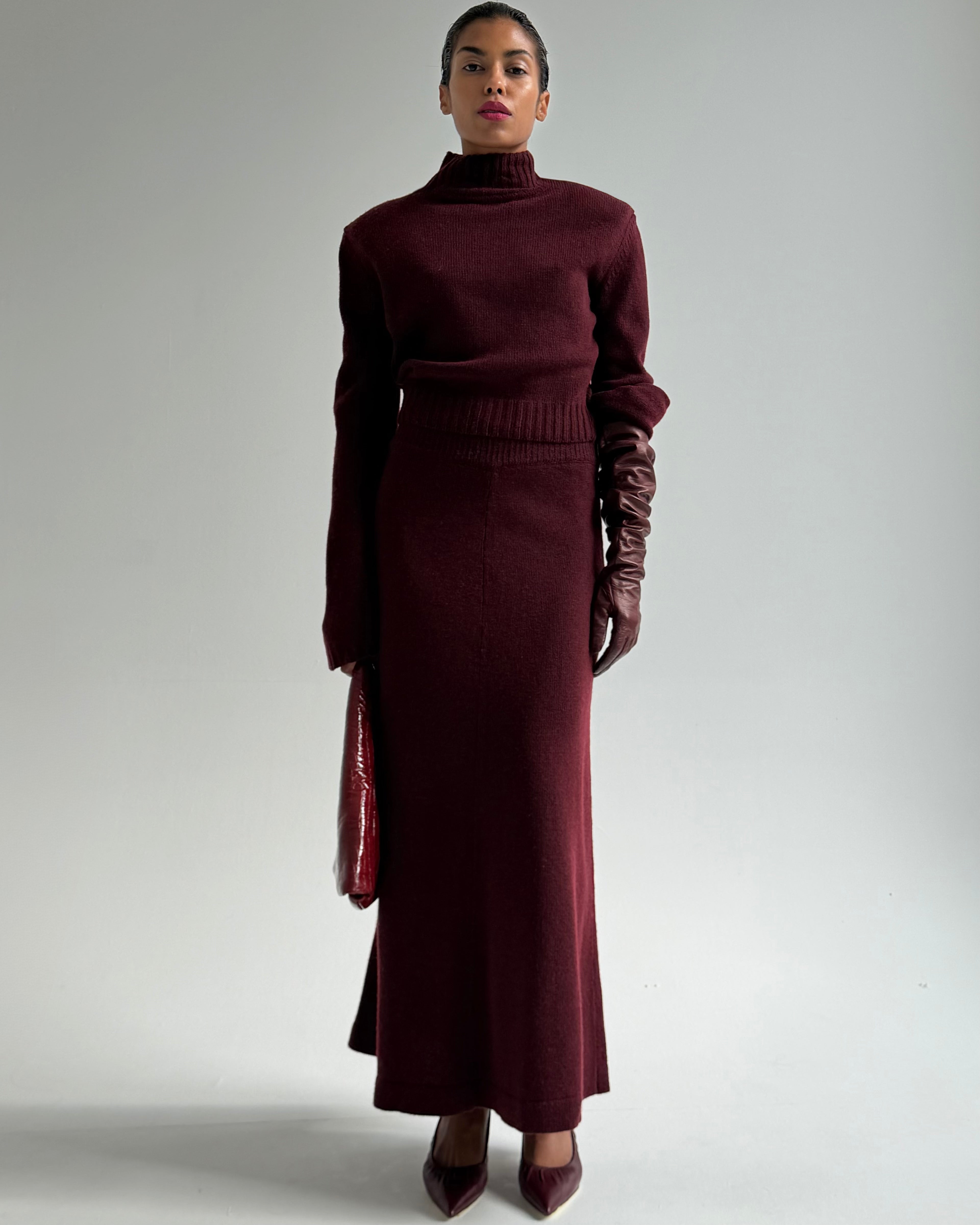GRACE WOOL KNIT SET