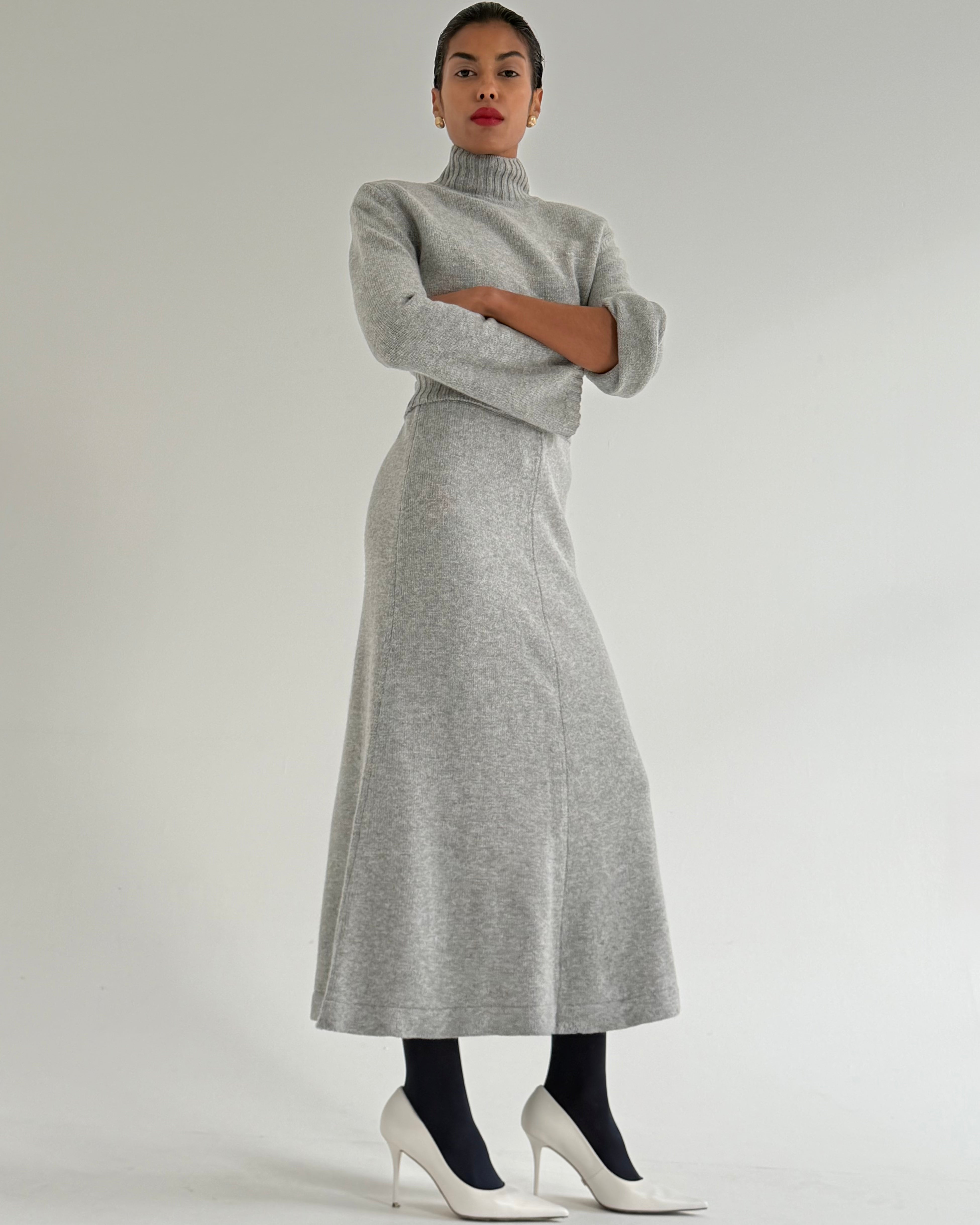 GRACE WOOL KNIT SET