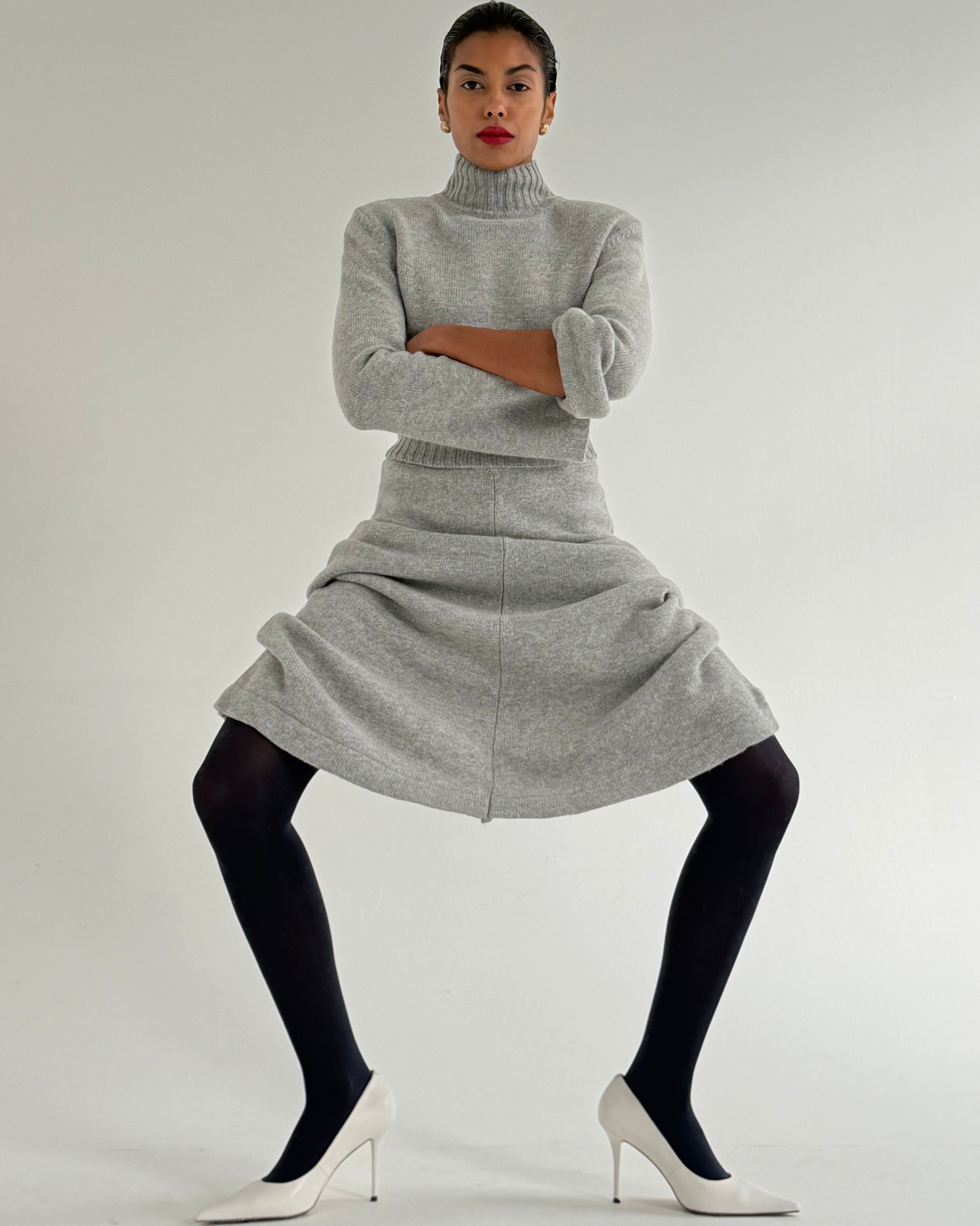 GRACE WOOL KNIT SET