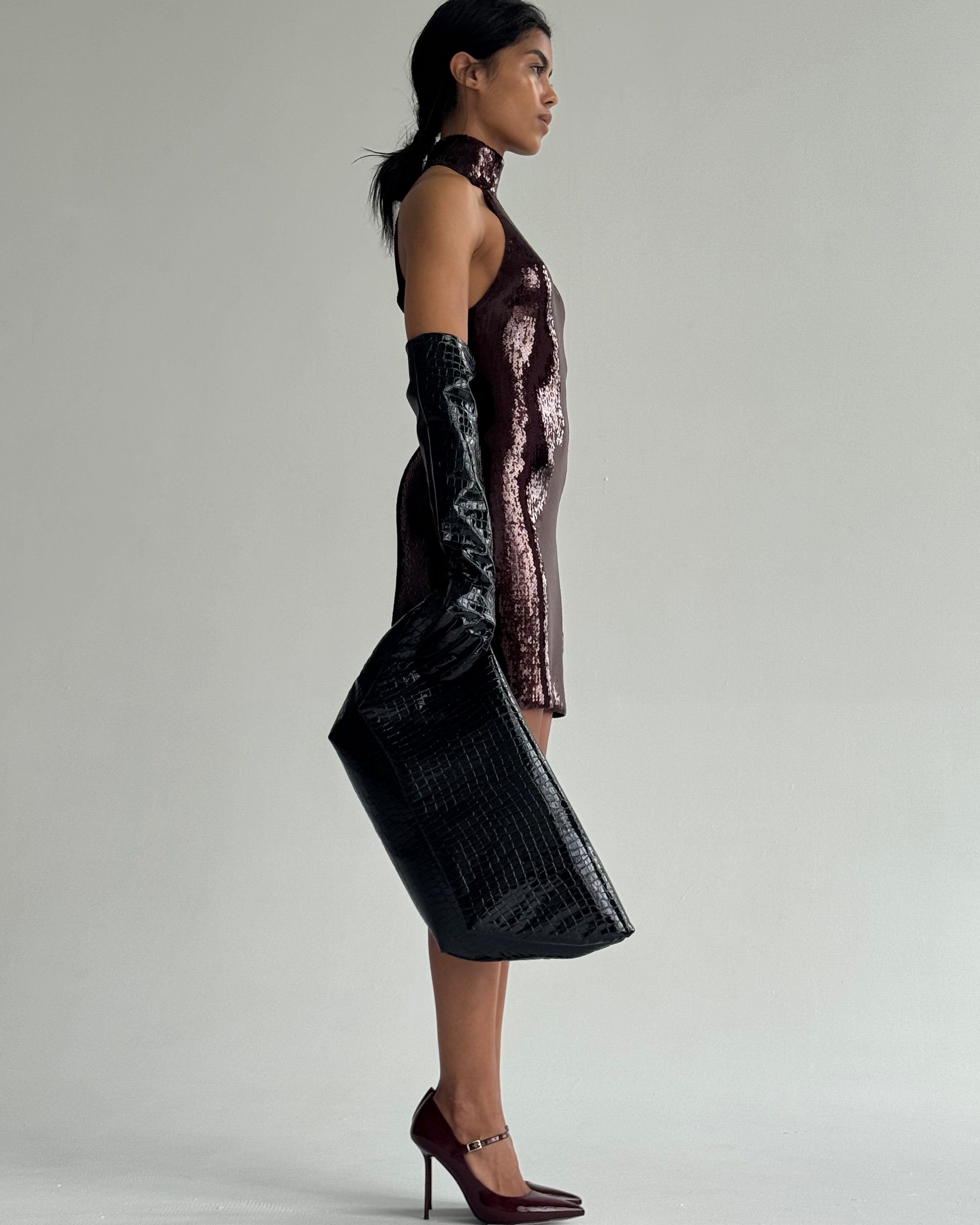 CUPIDON MINI SEQUIN DRESS