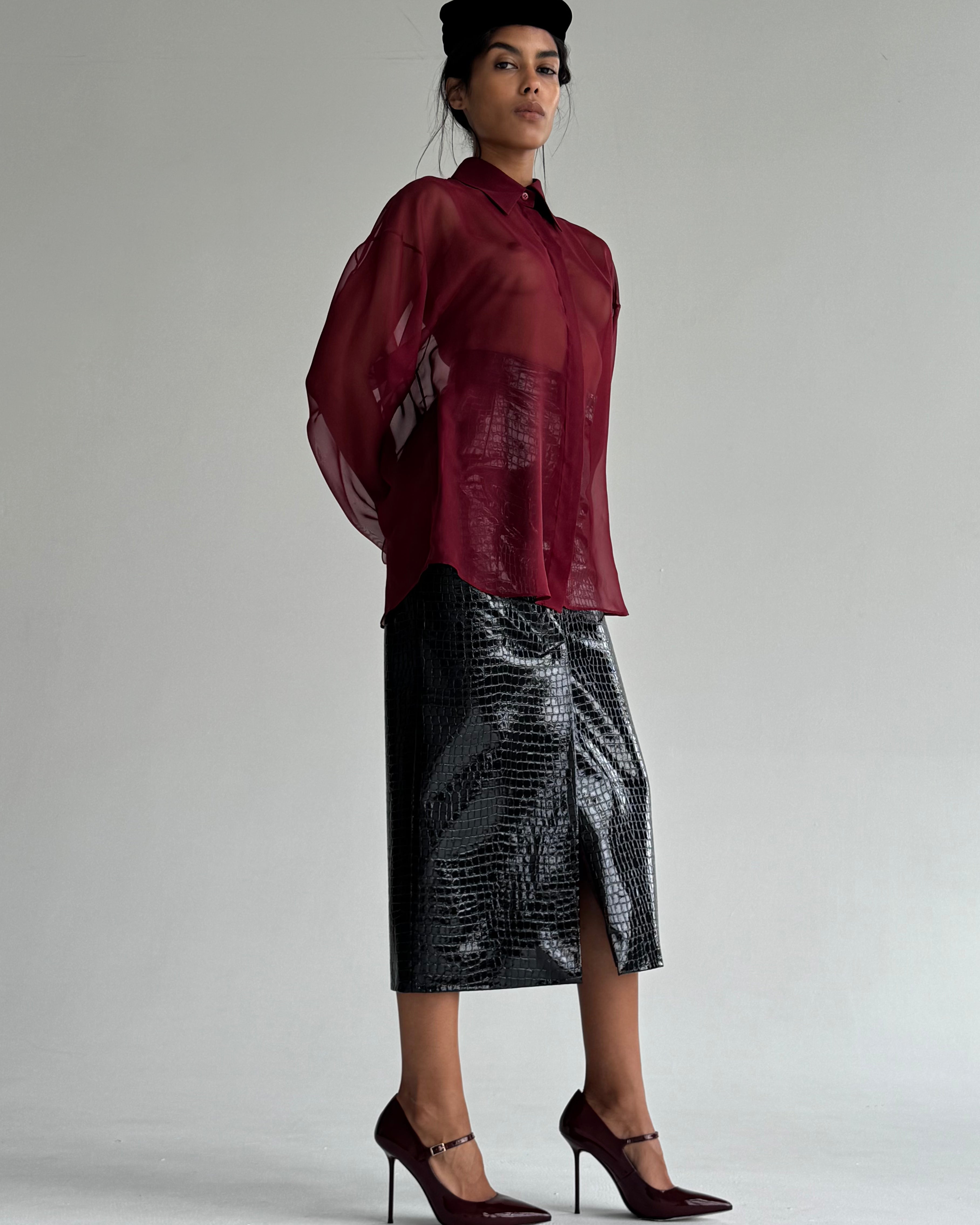CHIFFON BLOUSE