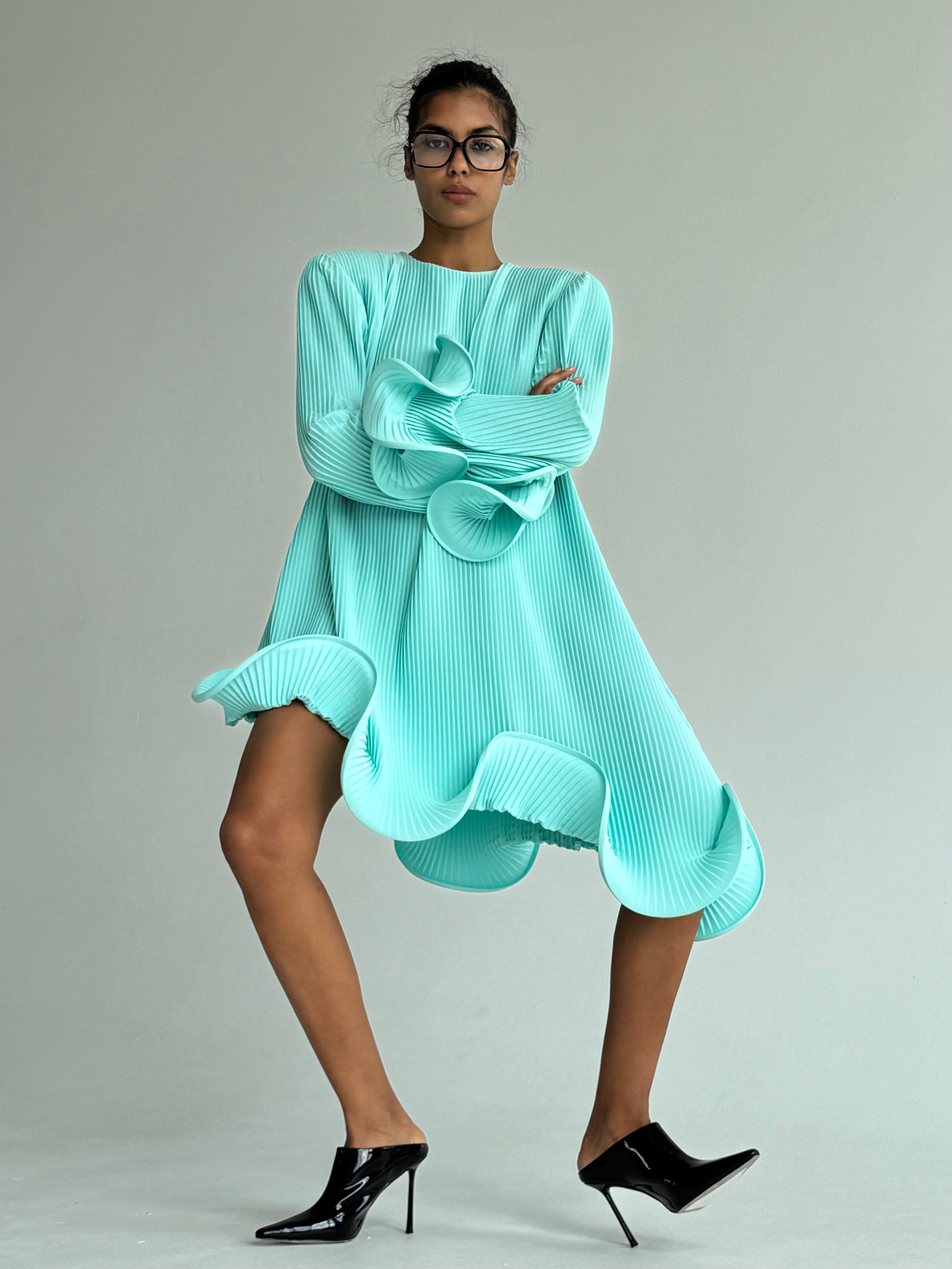 GILL TURQUOISE DRESS