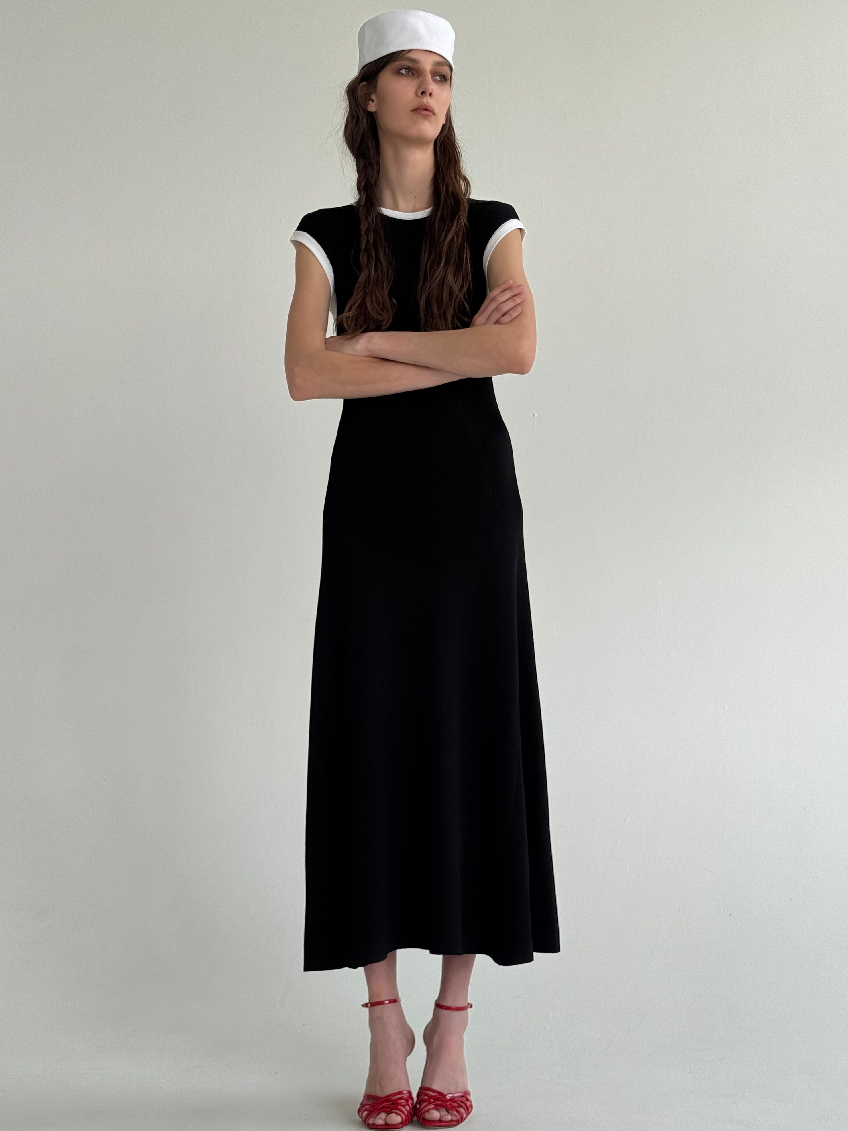 MONICA BLACK DRESS
