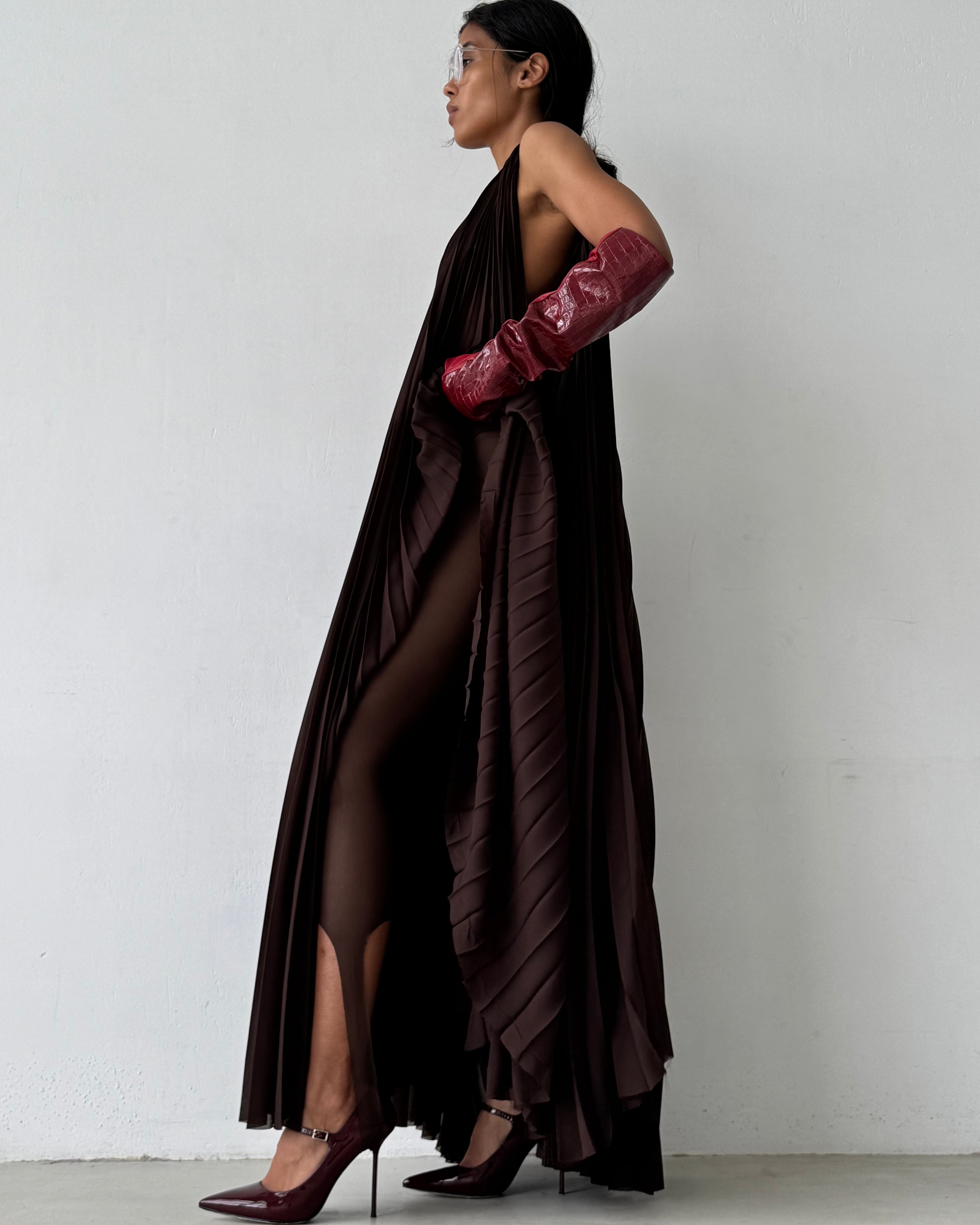 TERESA PLEATED DRESS