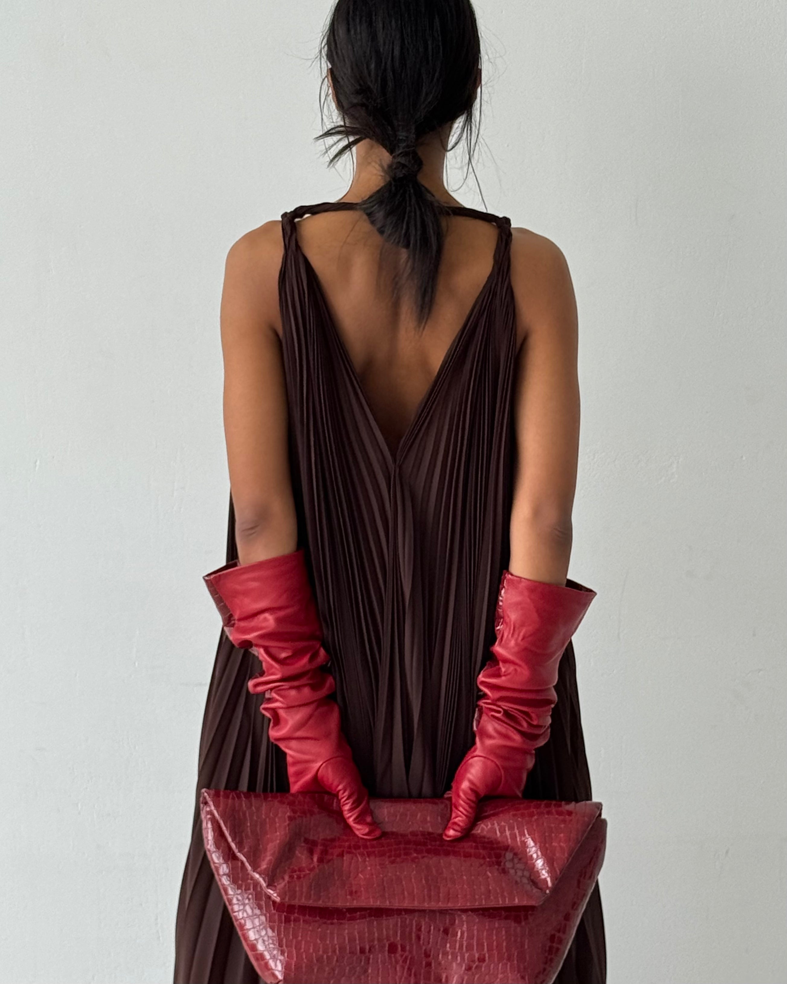 TERESA PLEATED DRESS