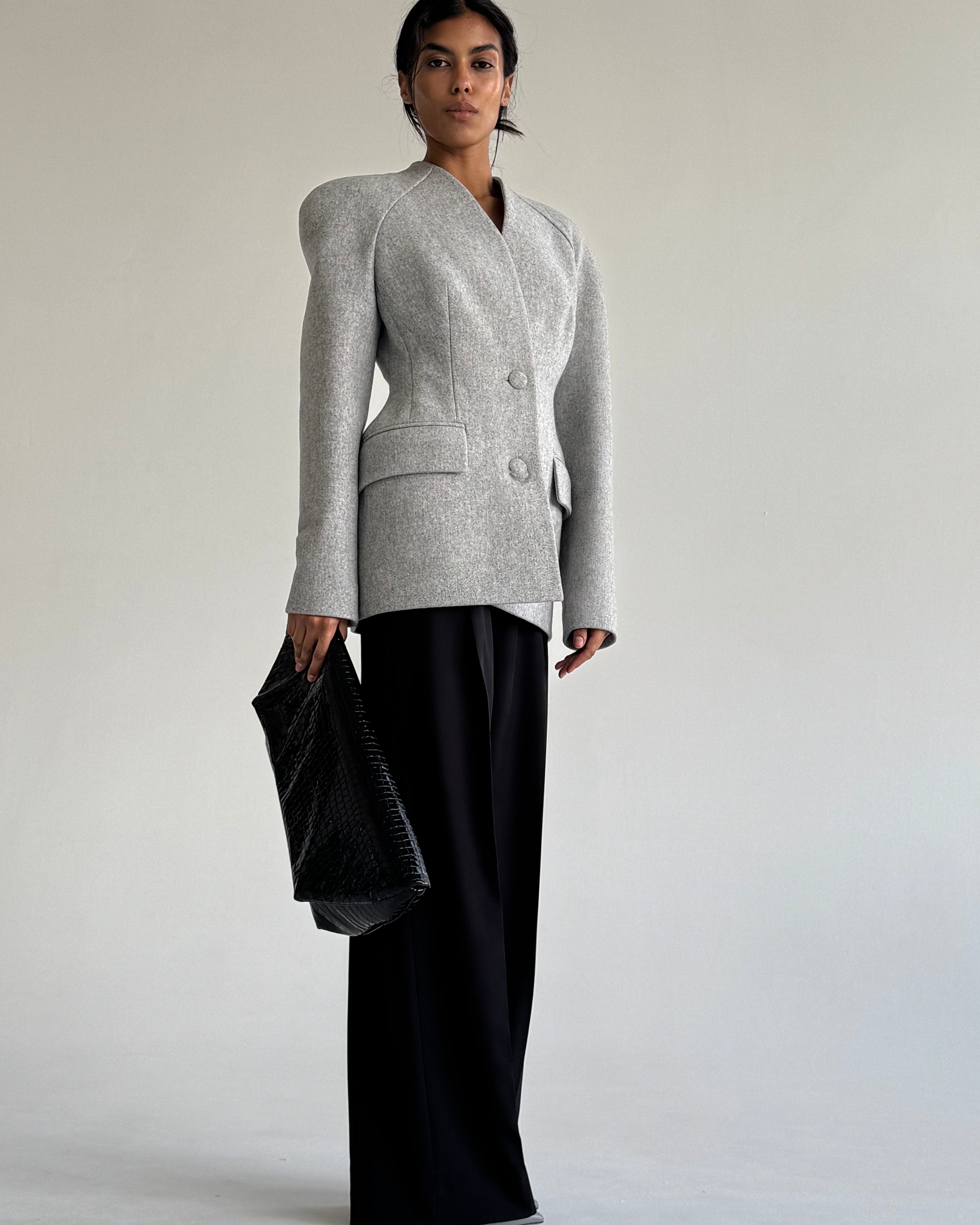 LUISA GREY COAT