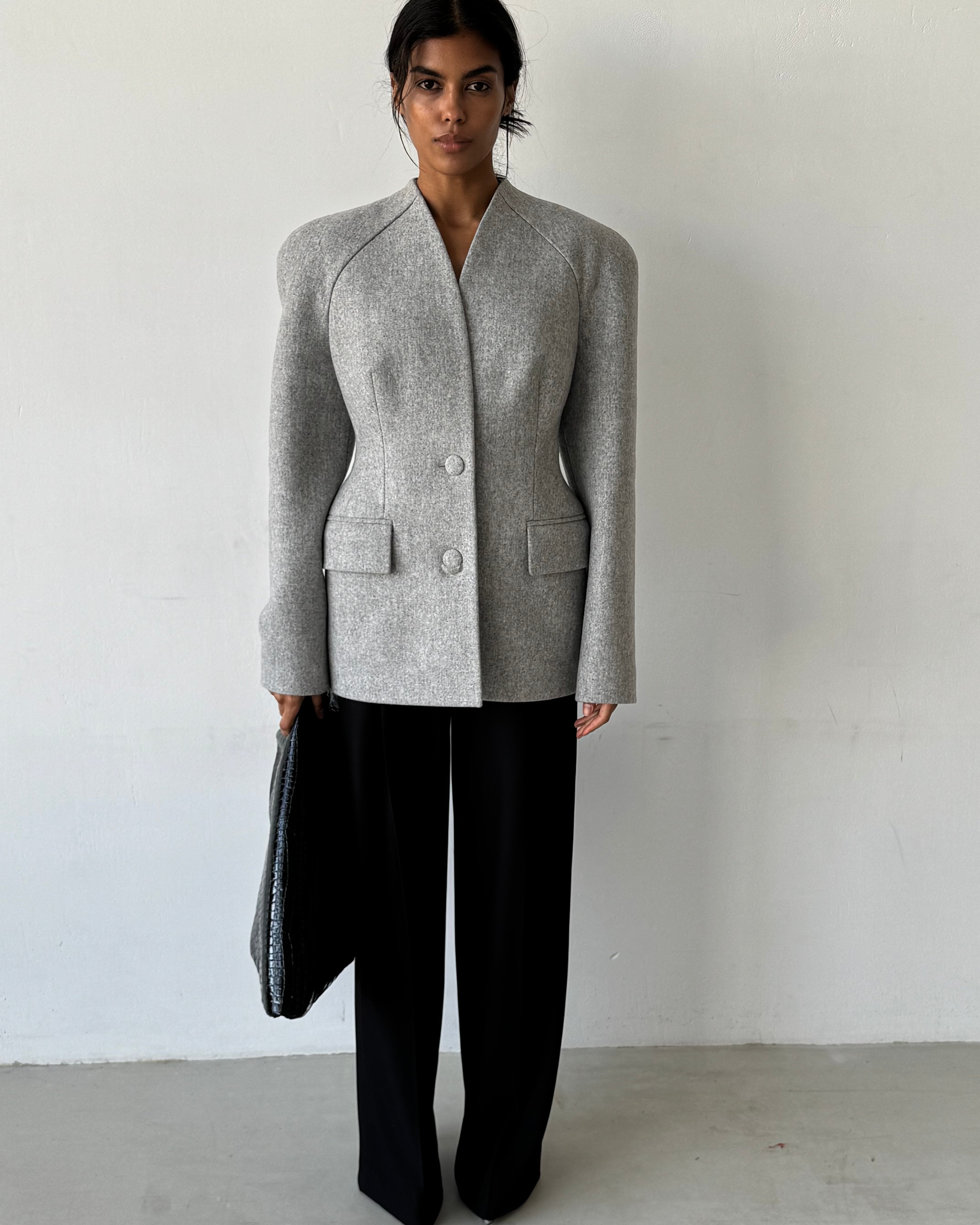 LUISA GREY COAT