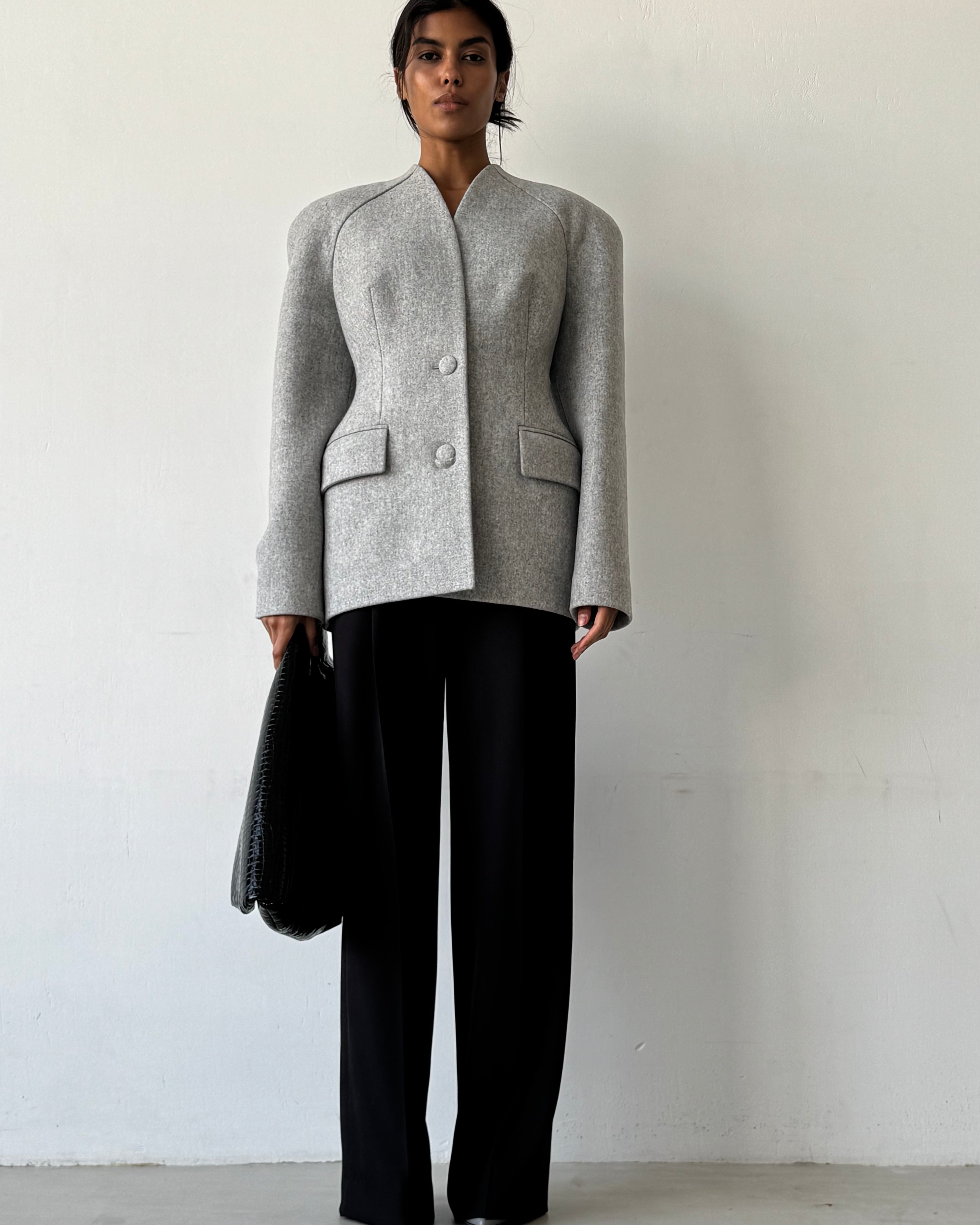 LUISA GREY COAT