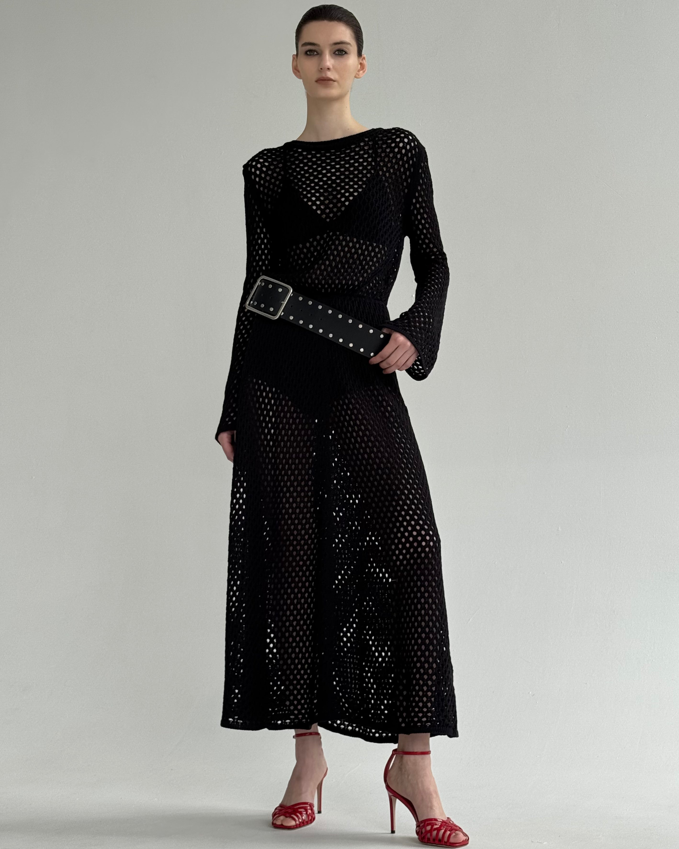 PAOLINA BLACK DRESS