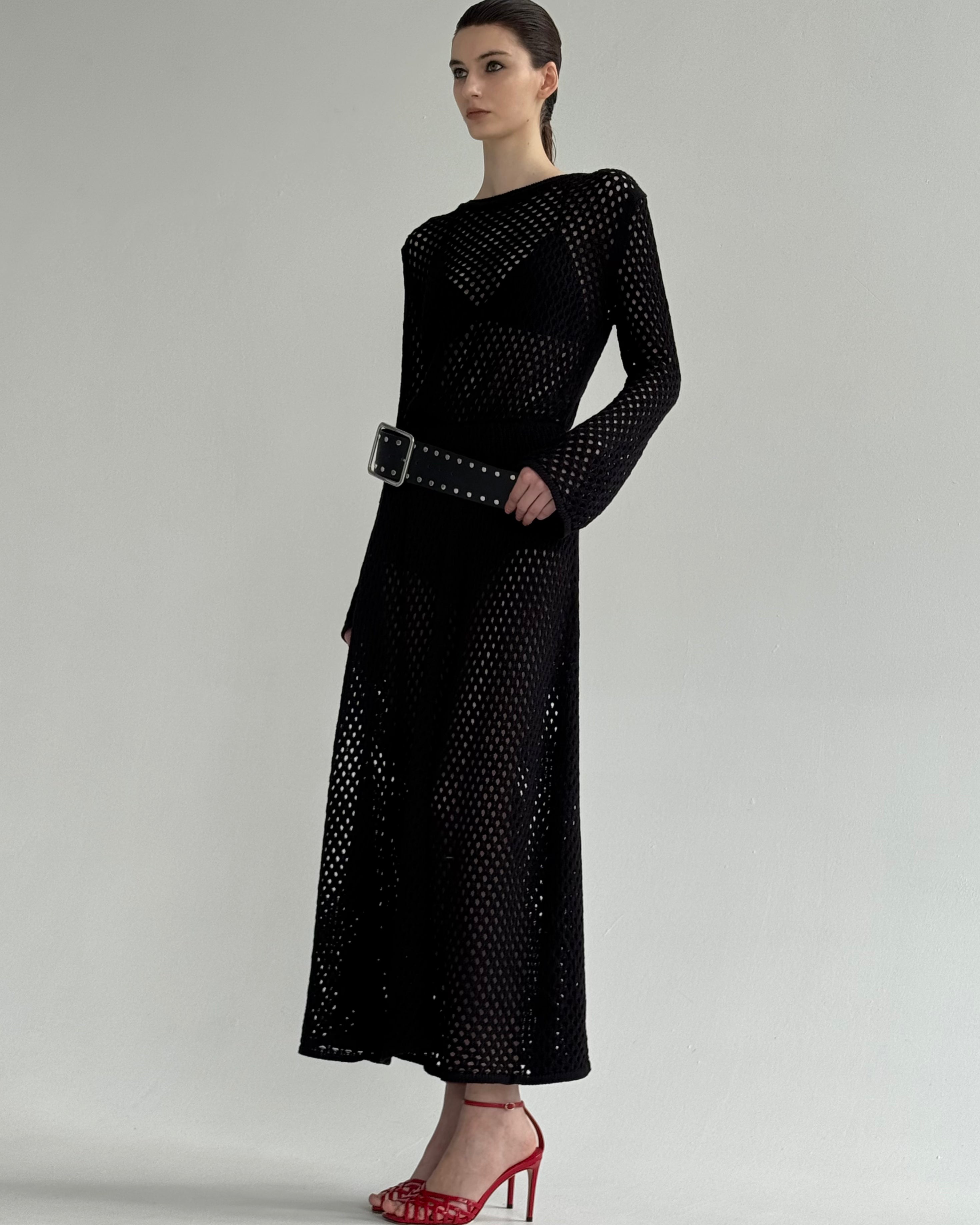 PAOLINA BLACK DRESS