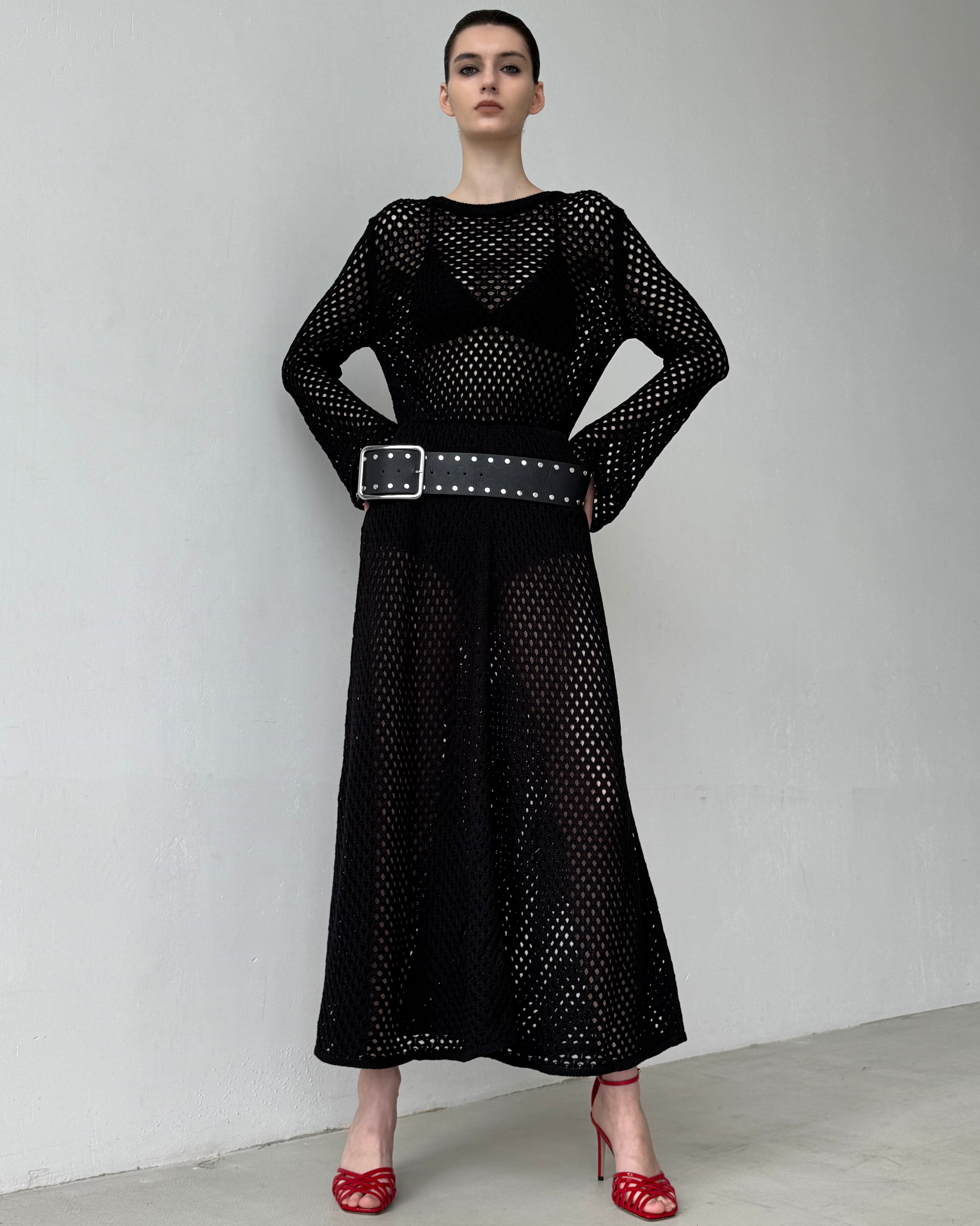 PAOLINA BLACK DRESS