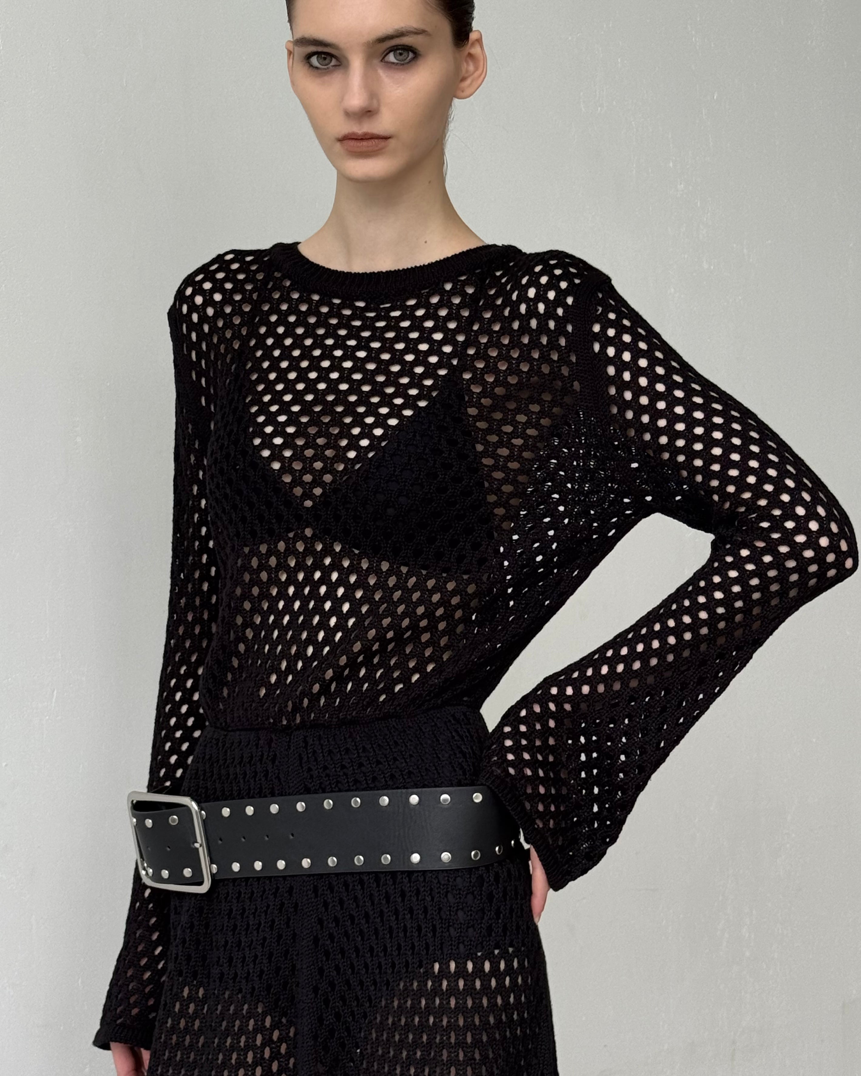 PAOLINA BLACK DRESS