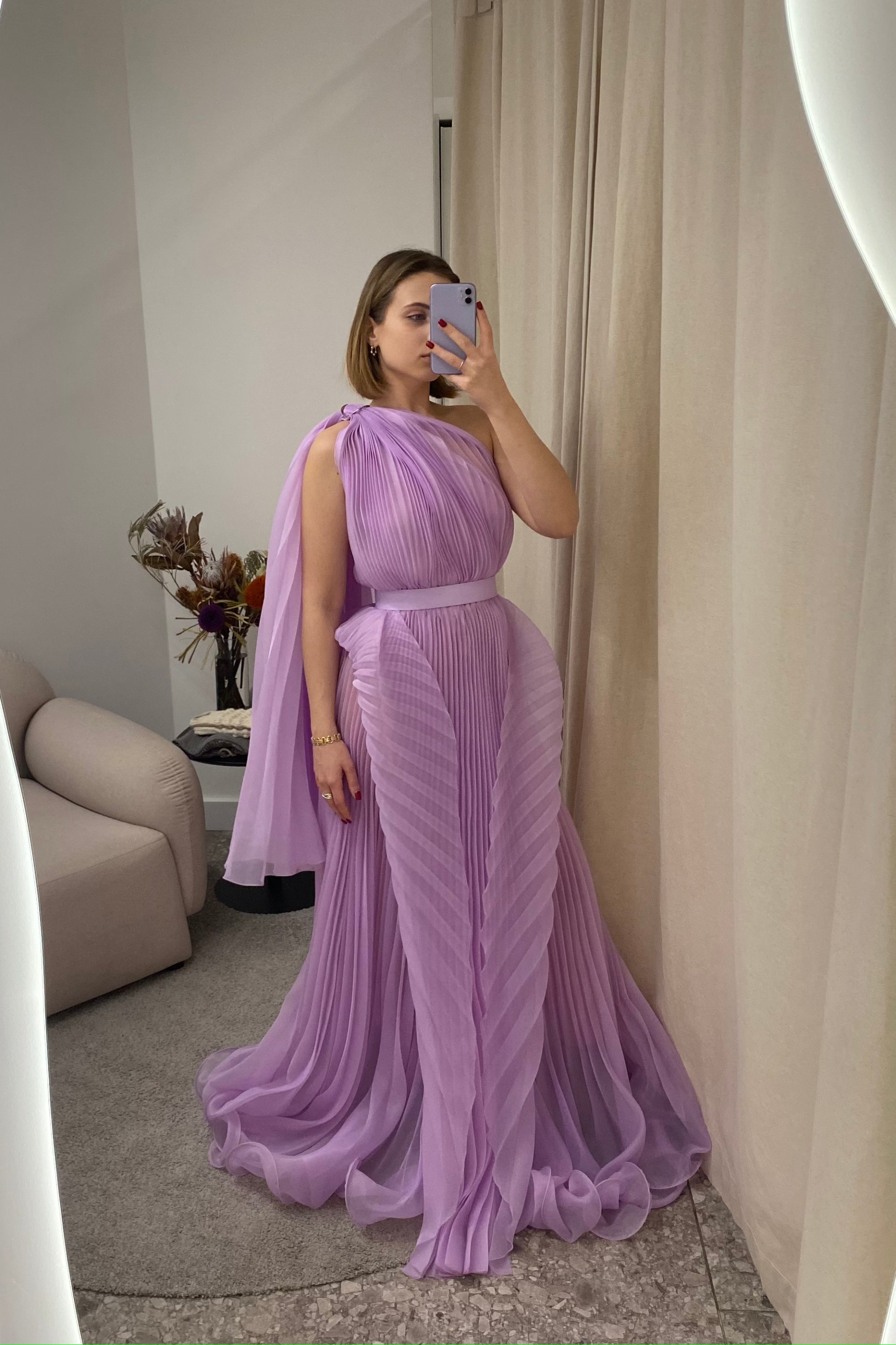 LOTUS LAVENDER DRESS