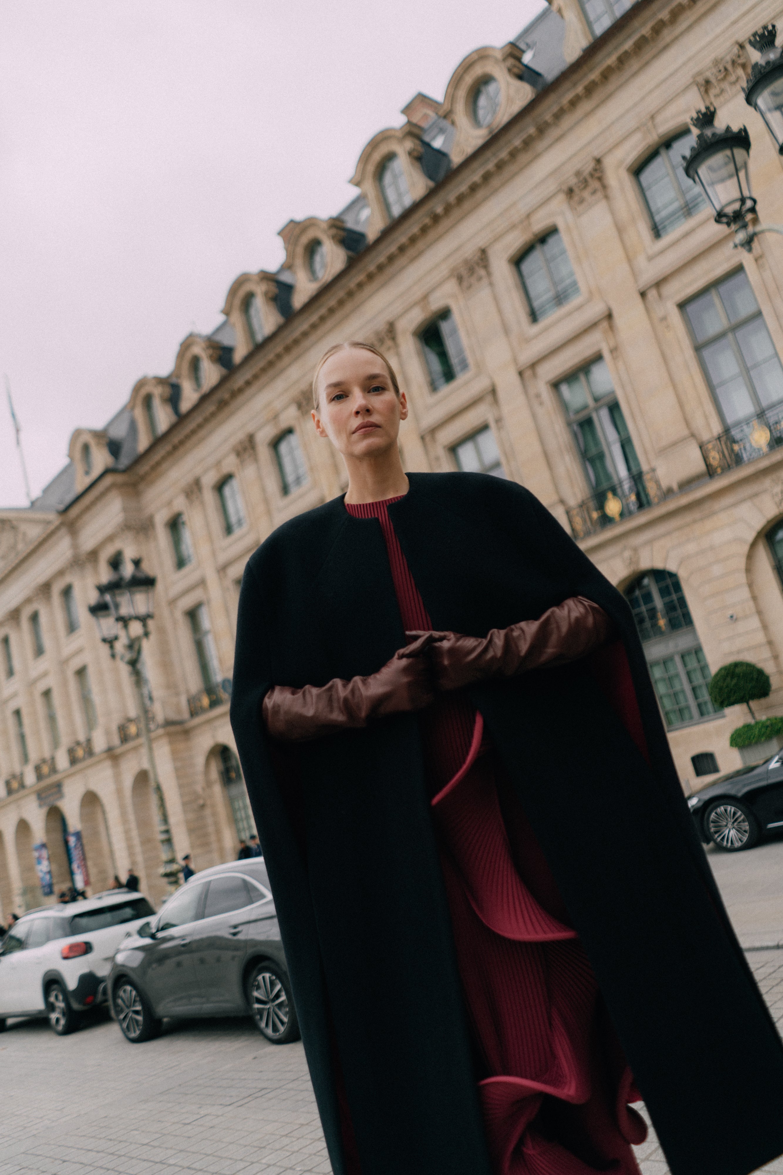 MARSALA LEATHER GLOVES