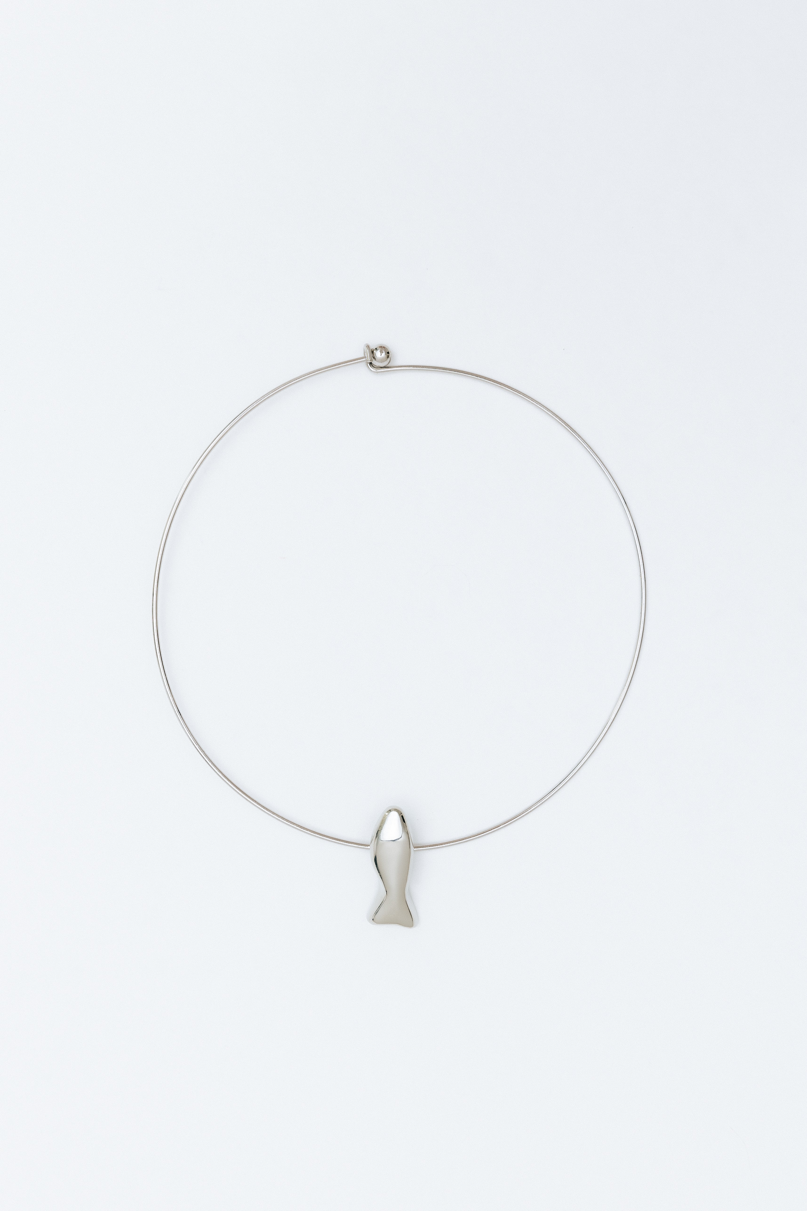 FISH SILVER CHOKER