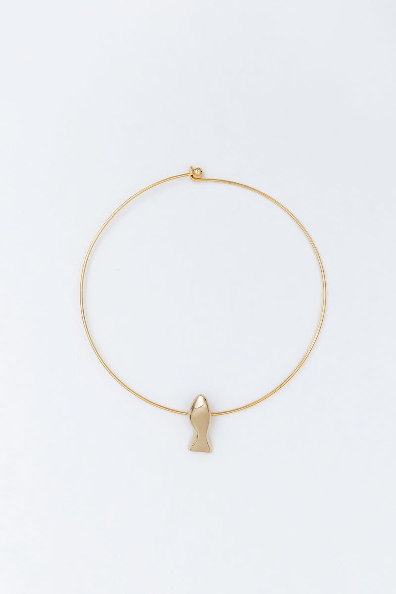 FISH GOLD CHOKER