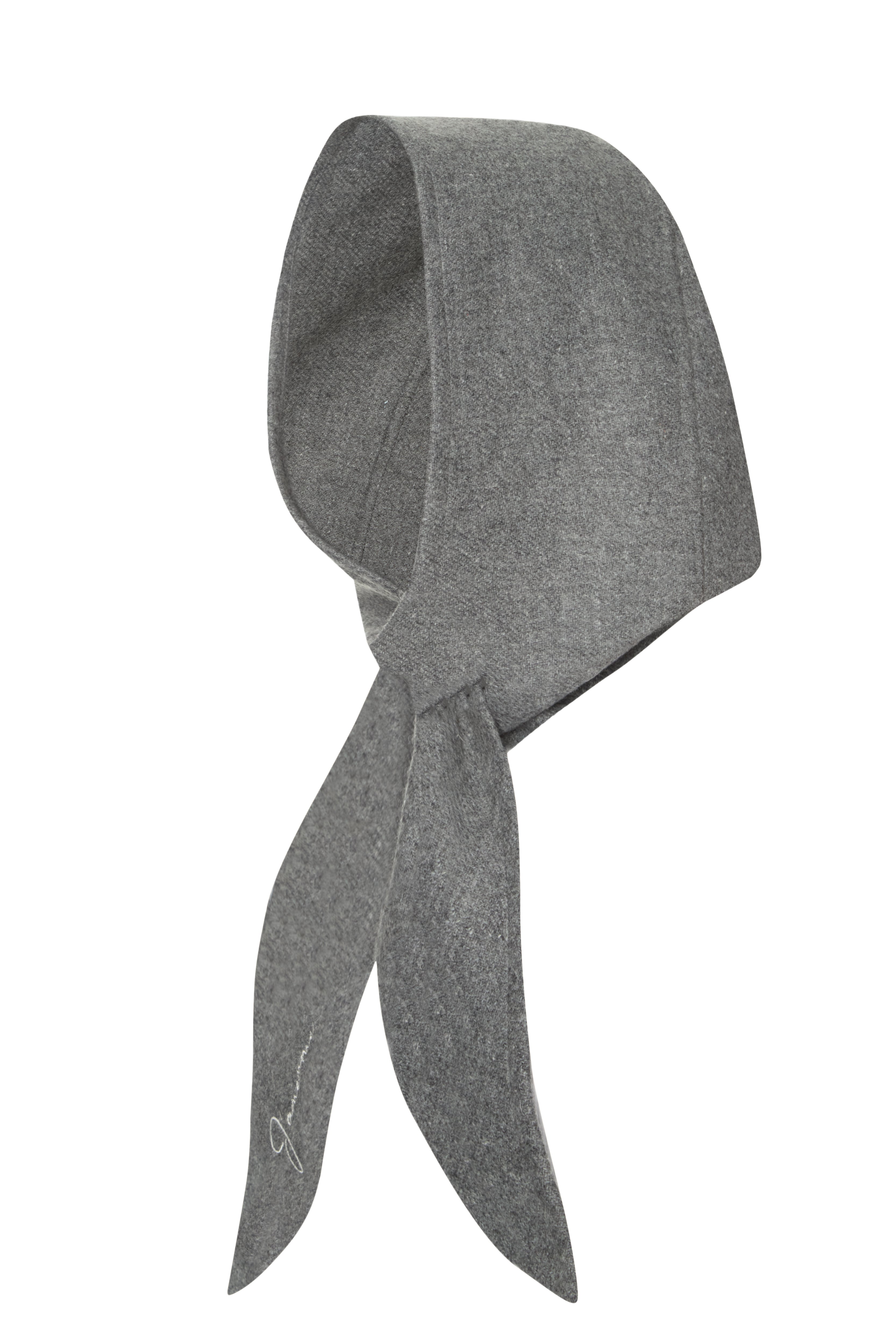 WOOL GREY KERCHIEF