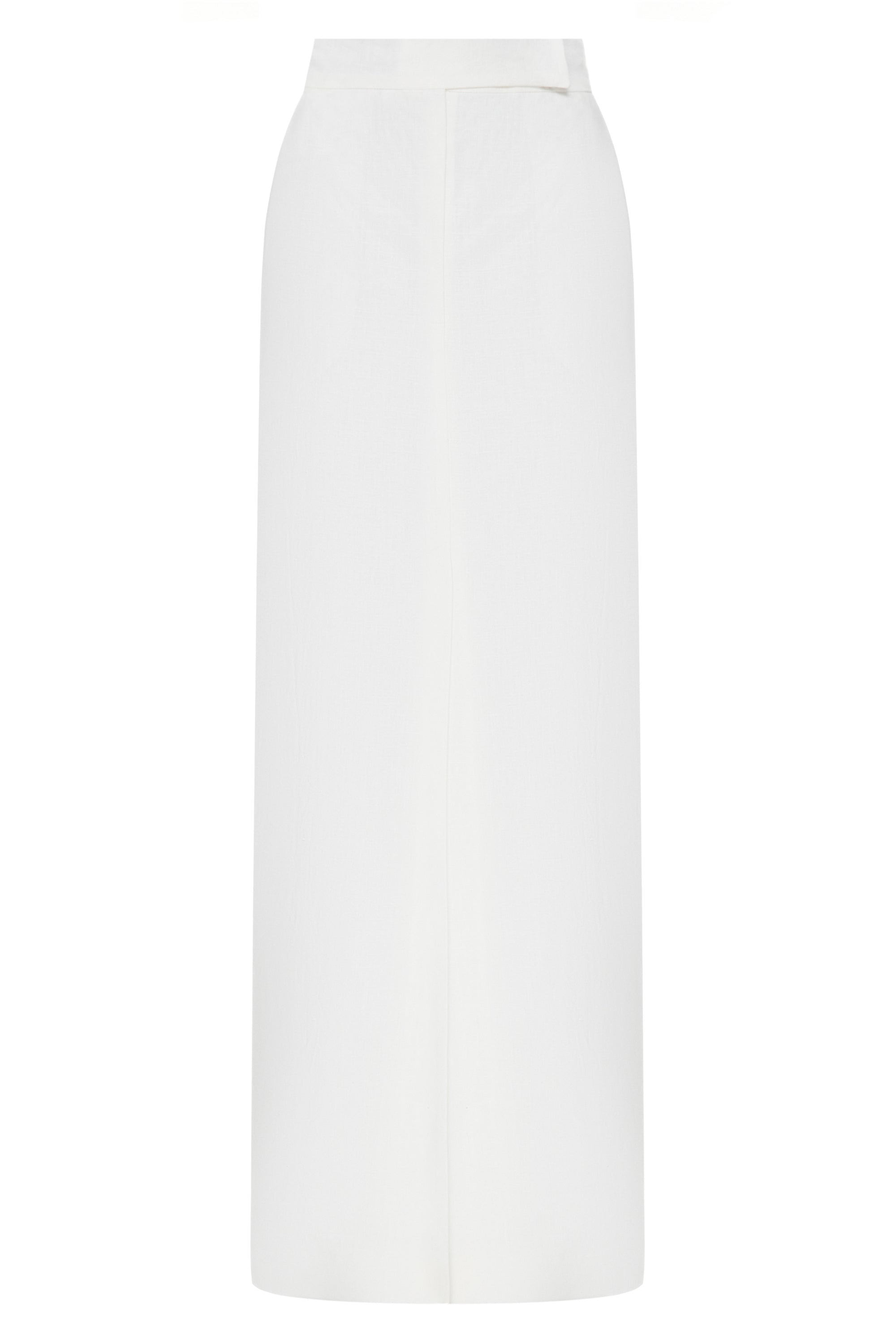 ABIGAIL WHITE MIDI SKIRT
