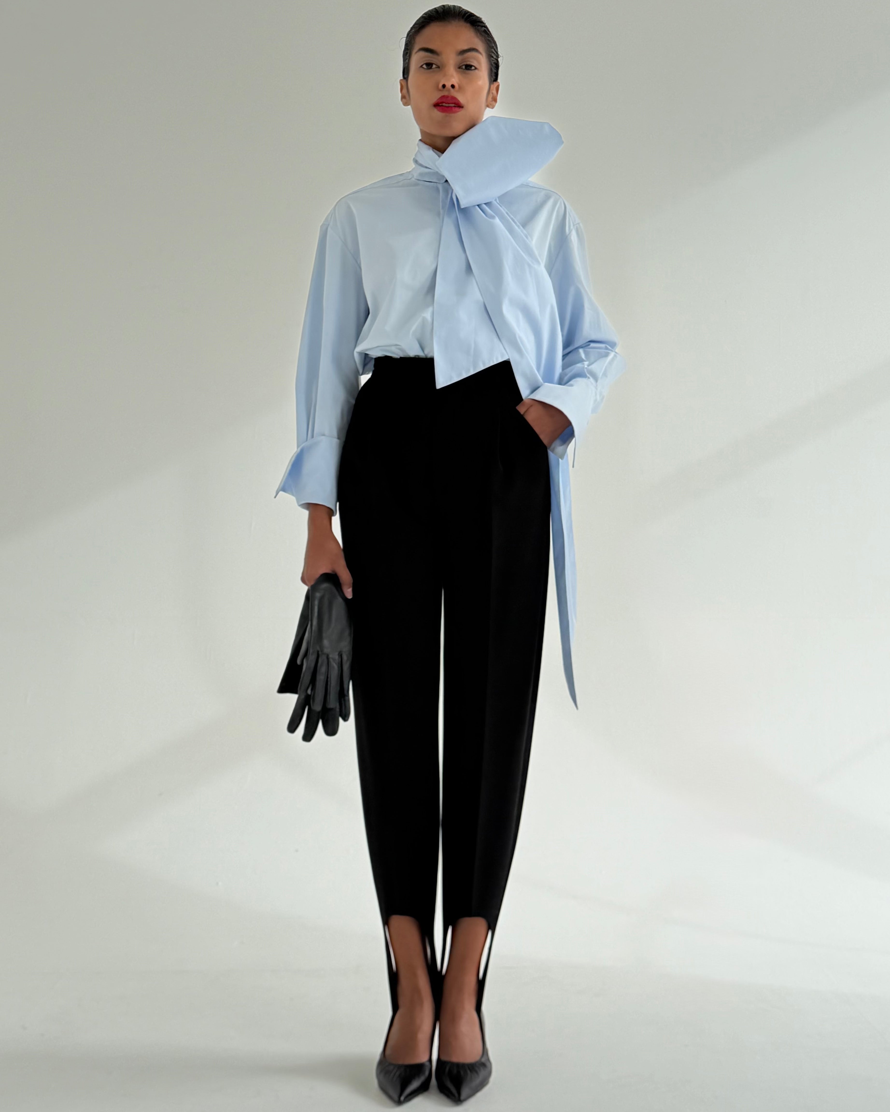 Roxane black stretch trousers by J'amemme – photo 7 of 7