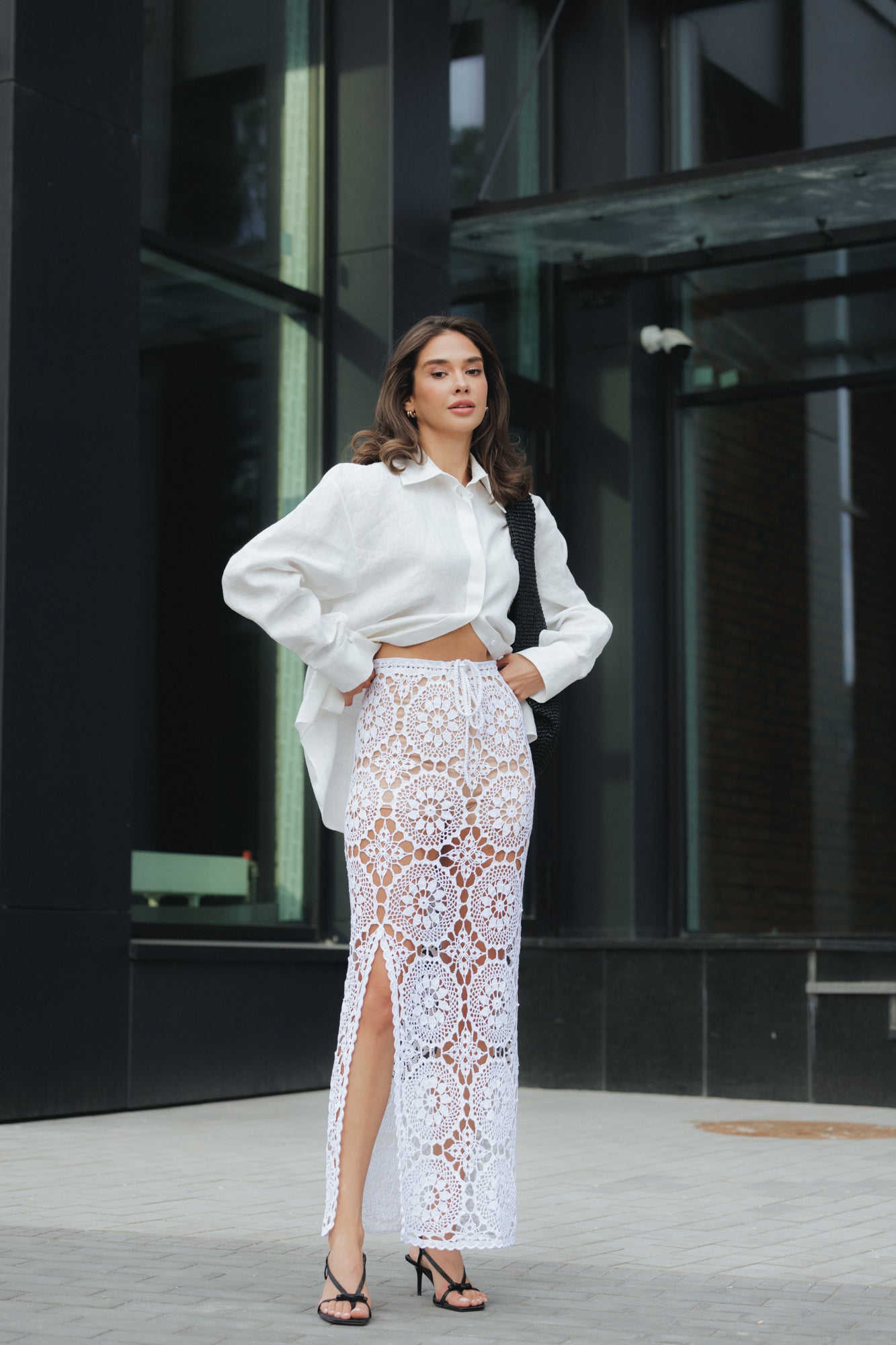 SYLVIA CROCHET SKIRT