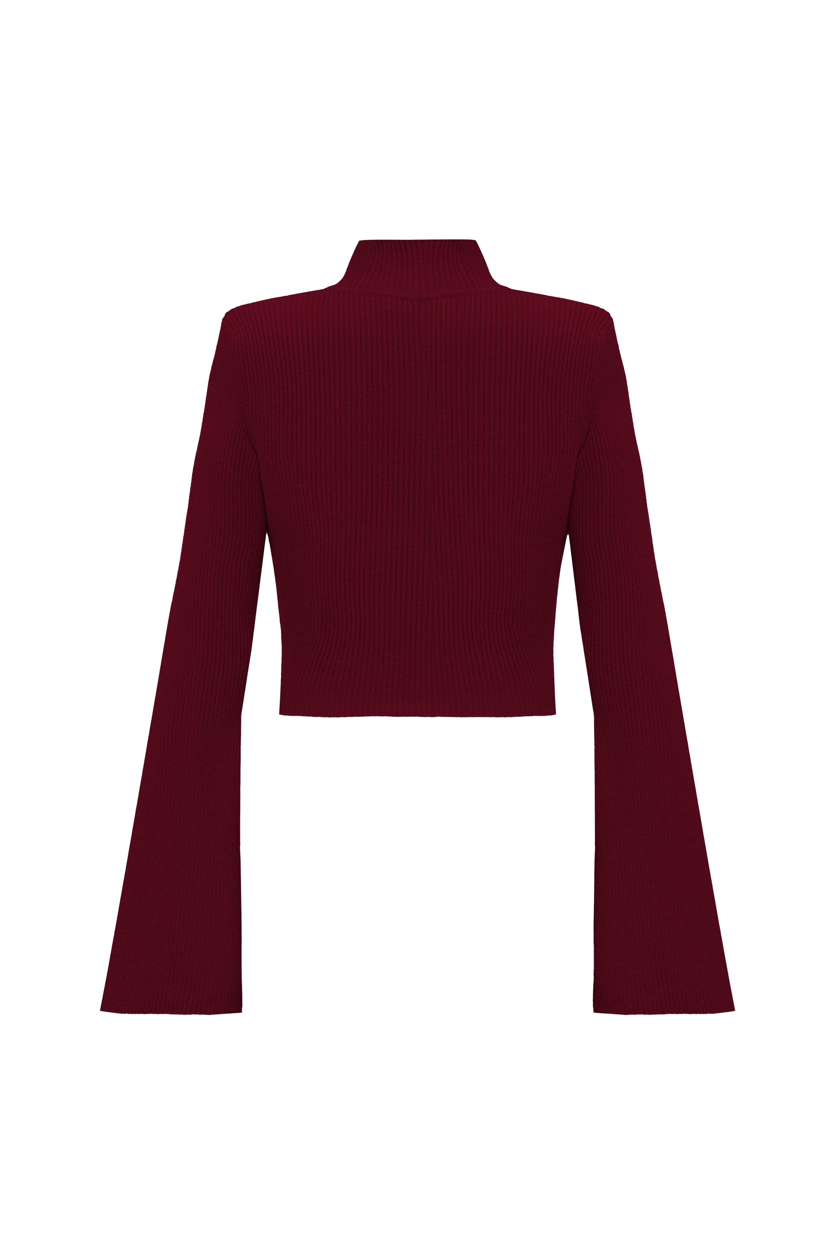 magda burgundy top by J'amemme